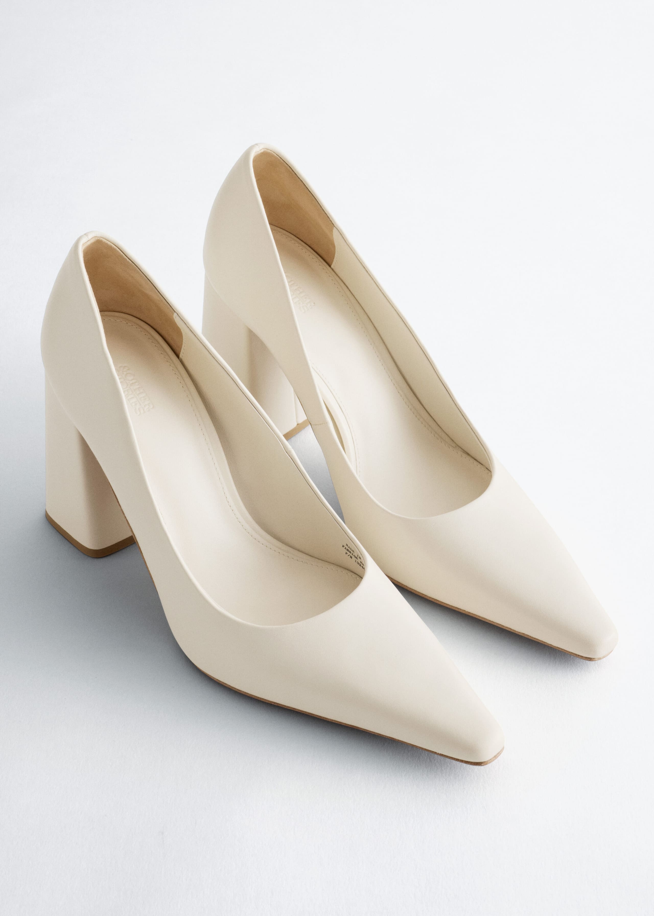 Suède pumps met blokhak - Kakigroen - Stilleven