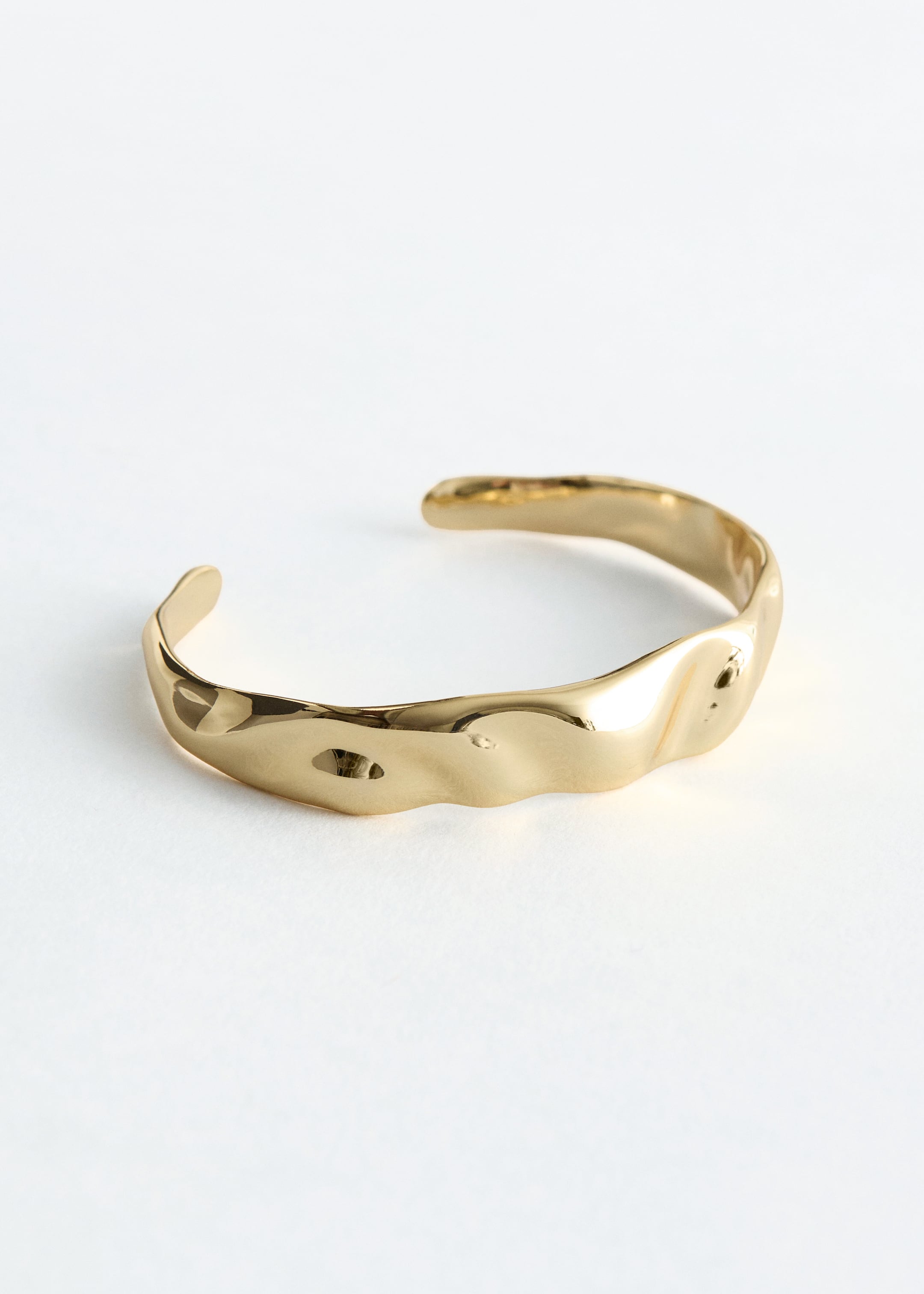 Agrandir l'image: Bracelet manchette irrégulier - Doré - FEMME | H&M FR 2