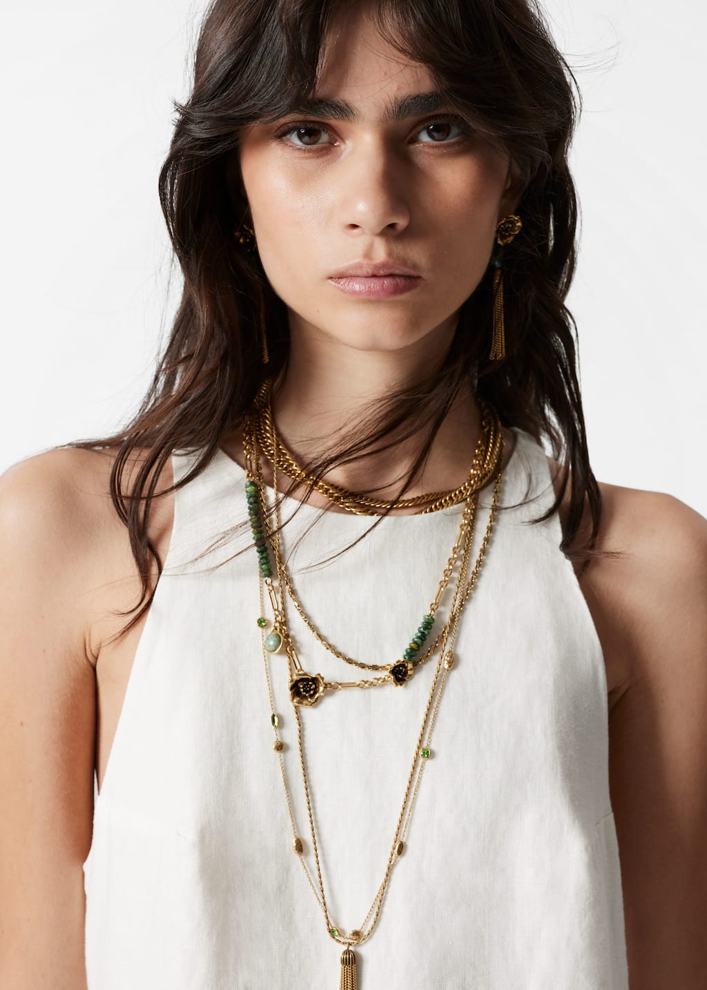 Image of Linen A-Line Dress