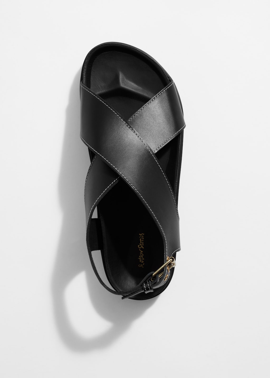 Image of Criss-Cross Leather Sandals