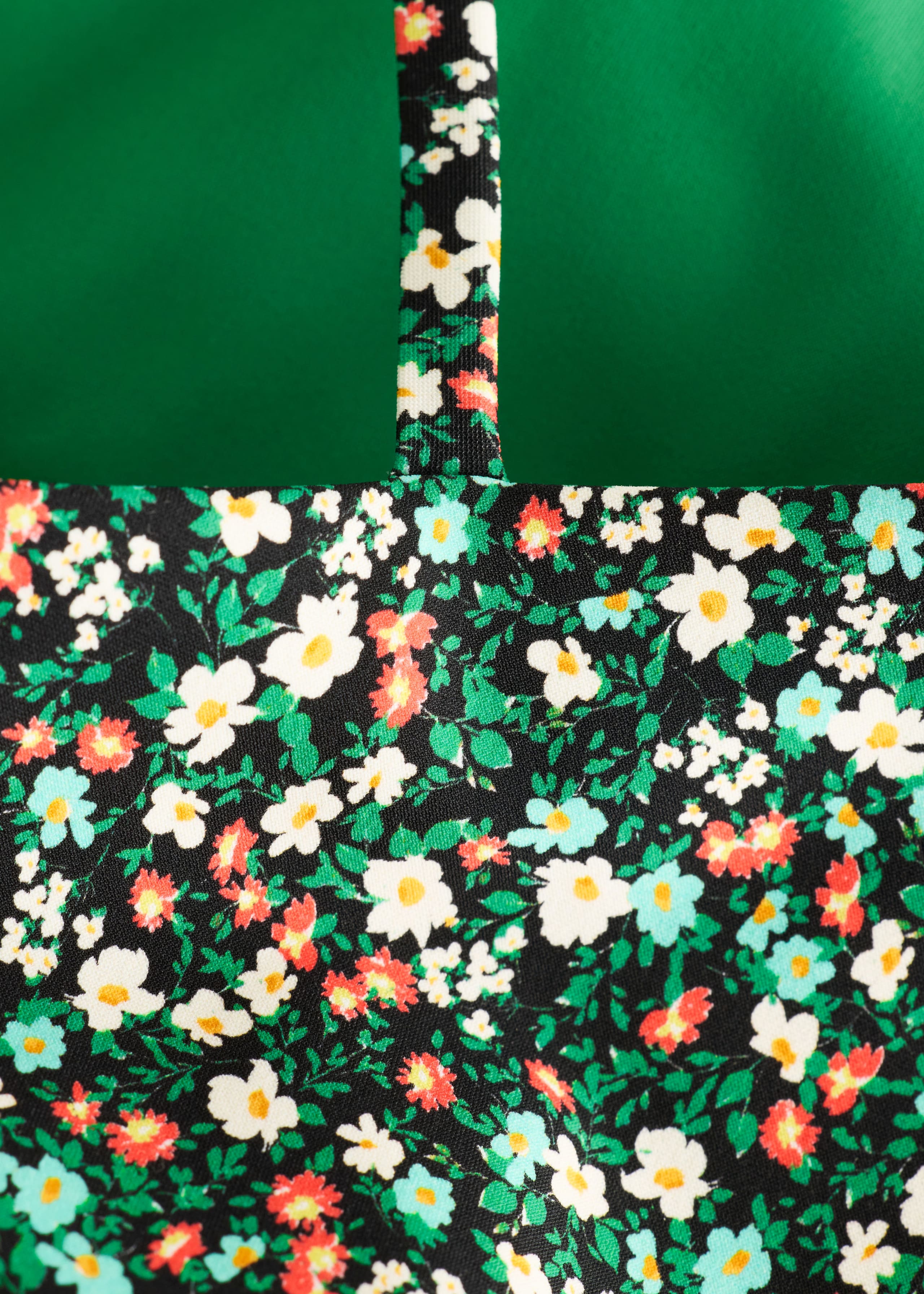 Image of Costume da bagno con spalline annodate