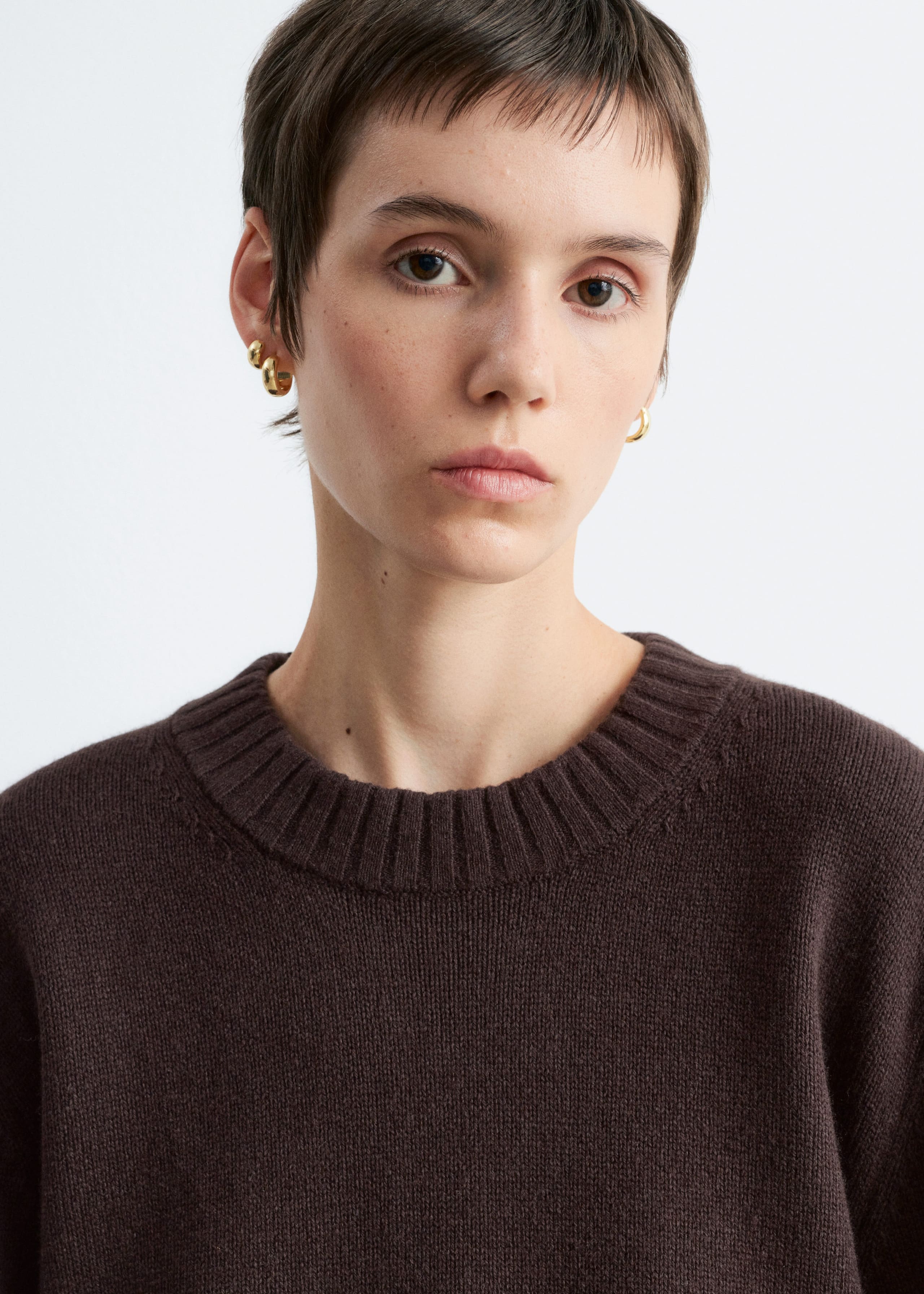 Image of Relaxed Knit Sweater