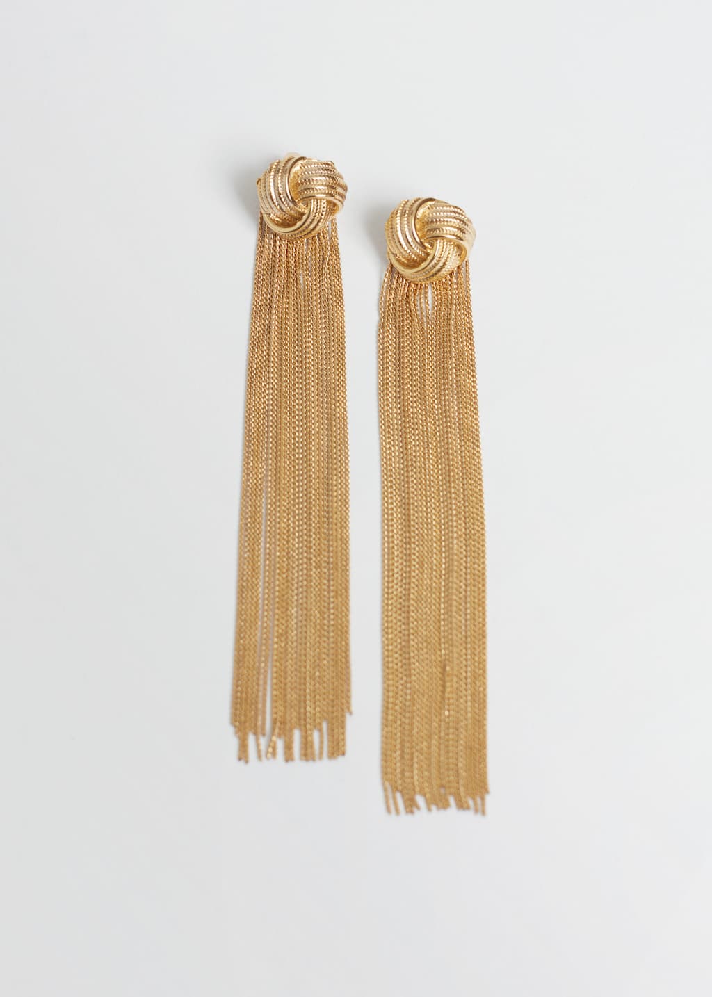 Boucles d'oreilles à pompons noués - Or - Still Life