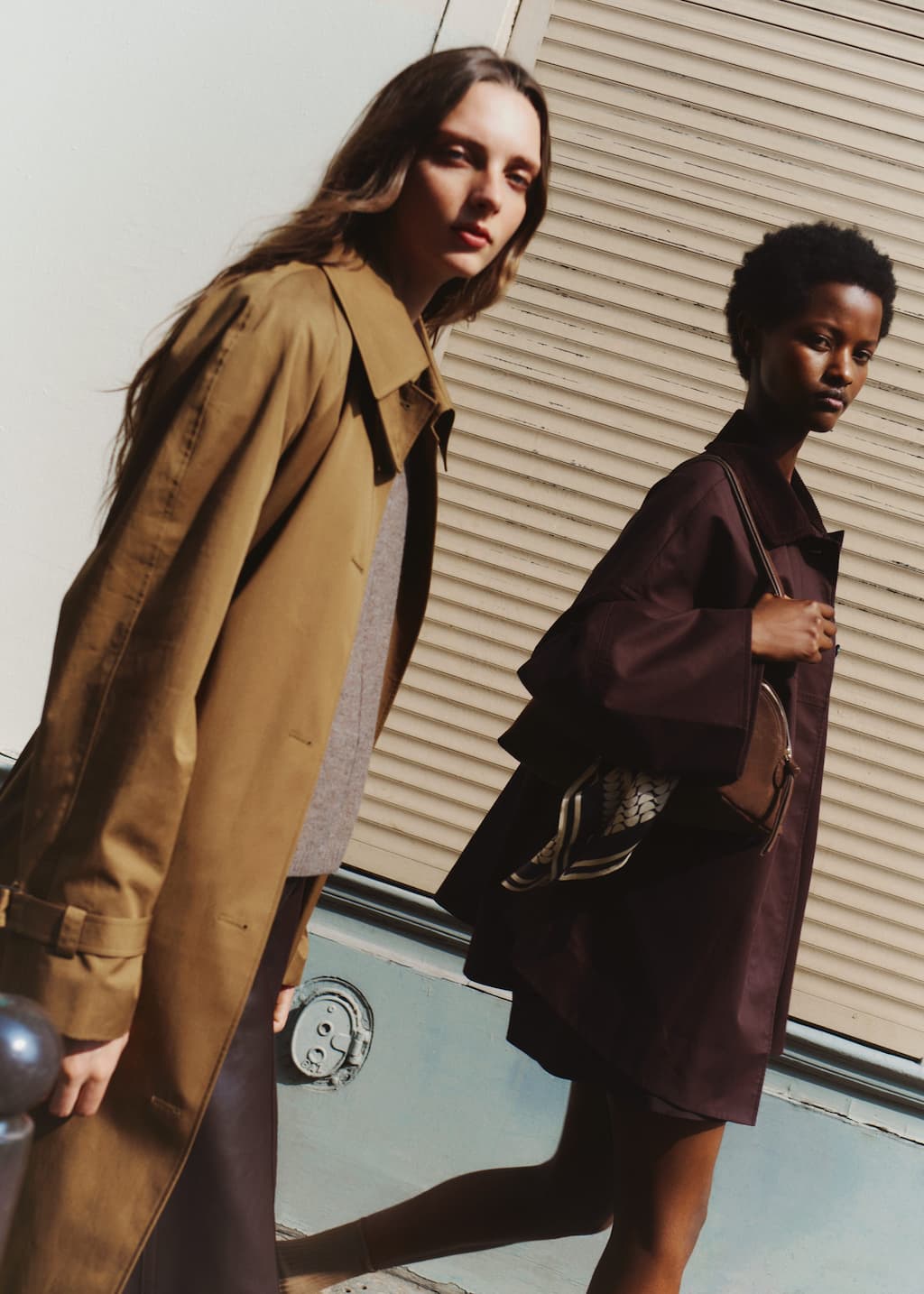 Image of Belted Car Coat