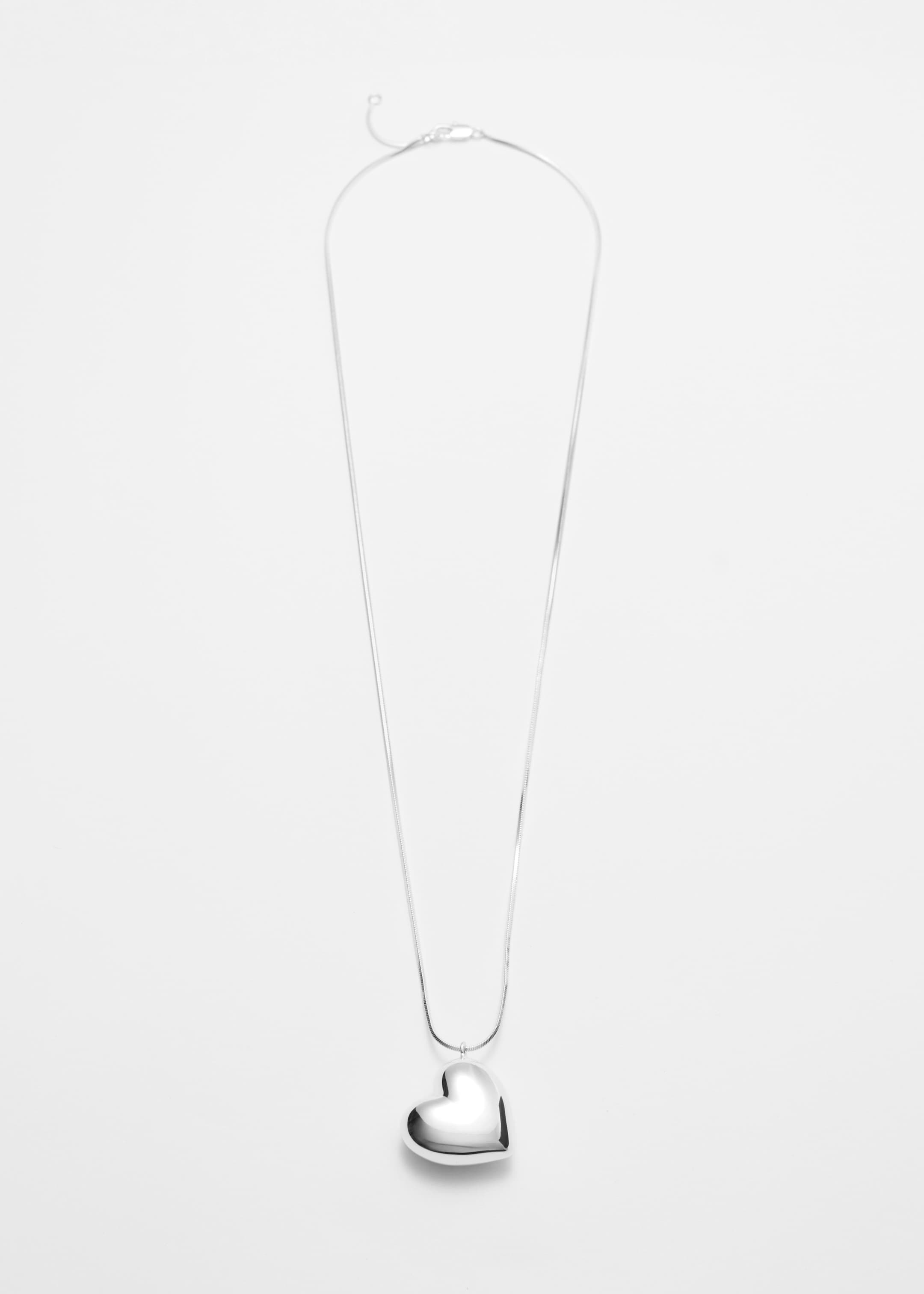 Agrandir l'image: Collier à pendentif en cœur - Argenté - FEMME | H&M FR 1