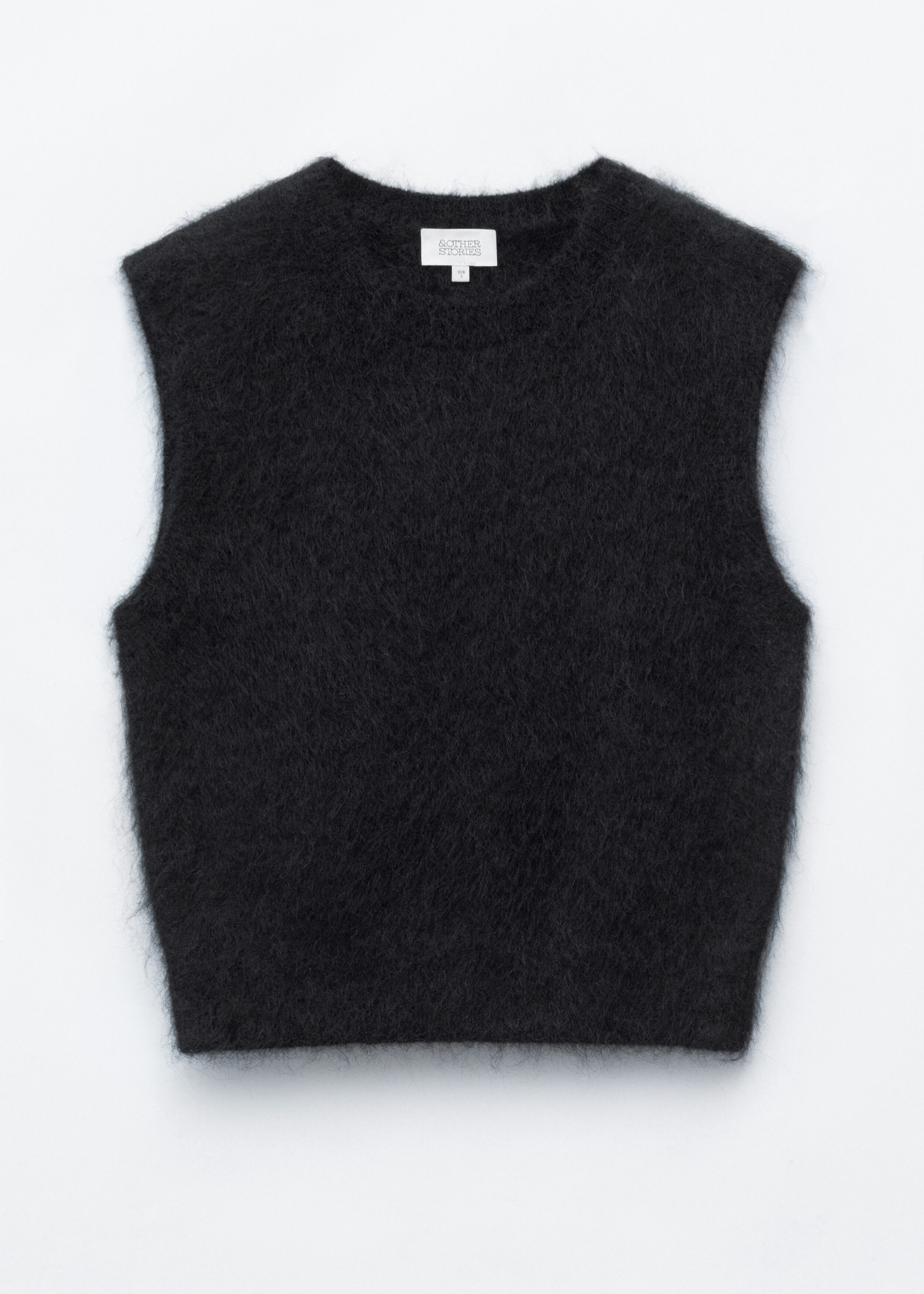 Brushed Knitted Vest - Brown - Knitwear | & Other Stories US
