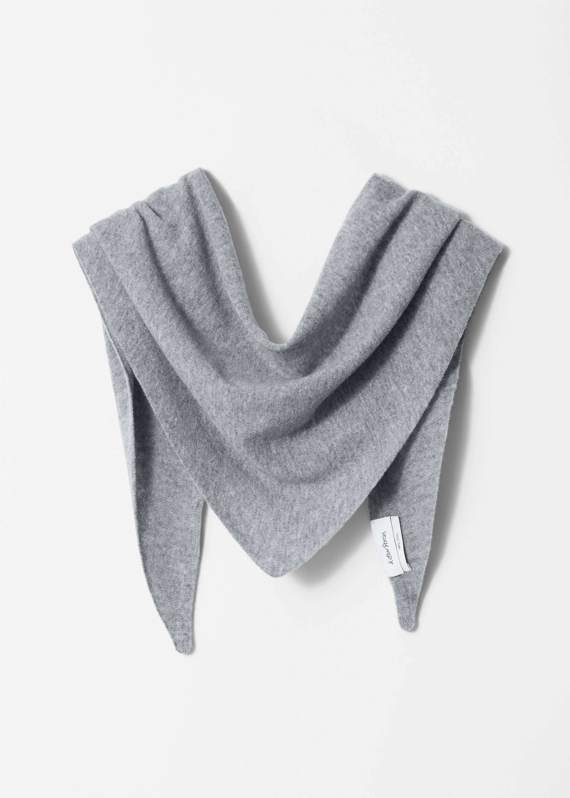 Vezi imaginea mai mare: Fular din lână pură - Gri - FEMEI | H&M RO 2