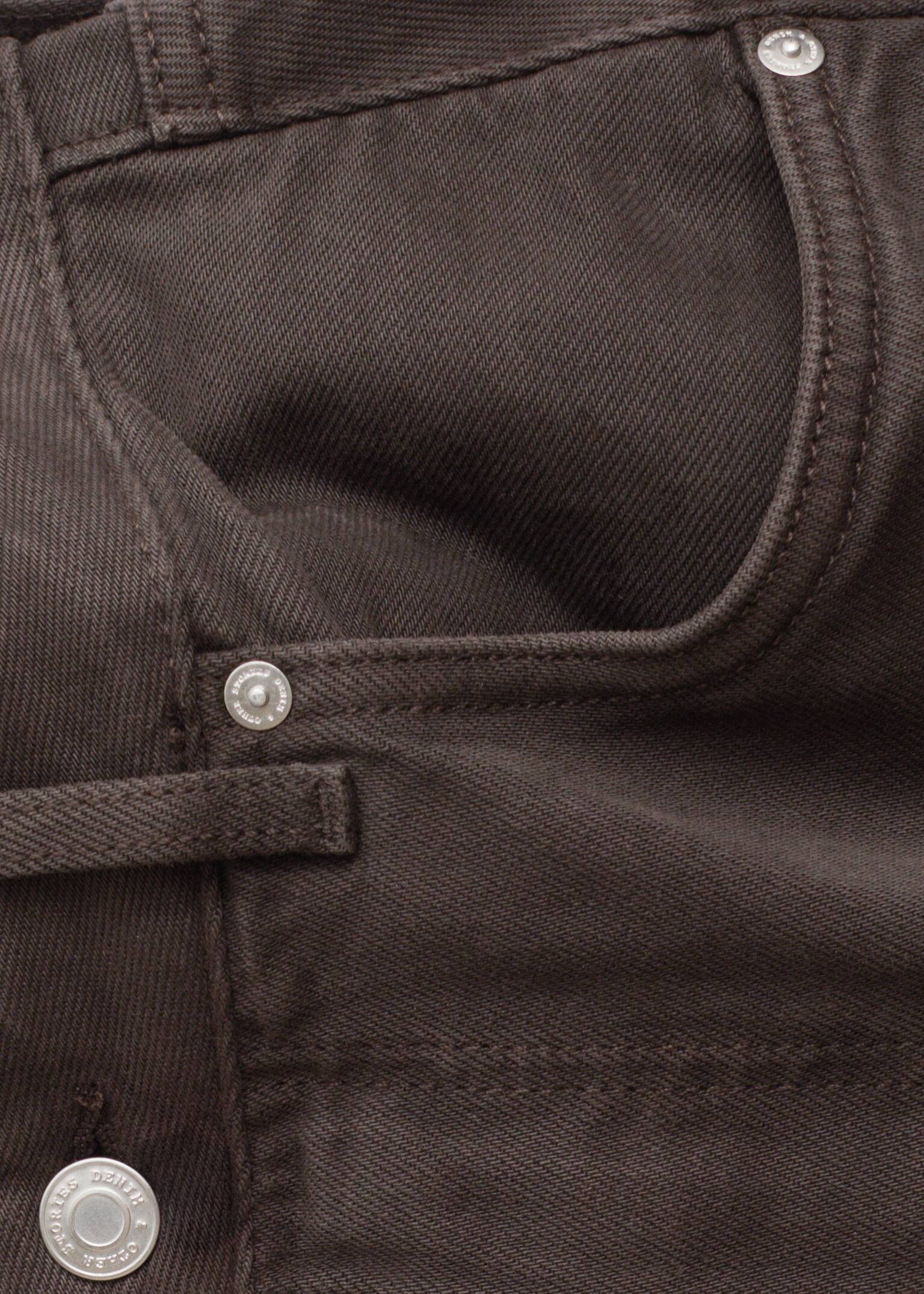 Blugi Barrel-Leg - Maro închis/Albastru deschis - 9