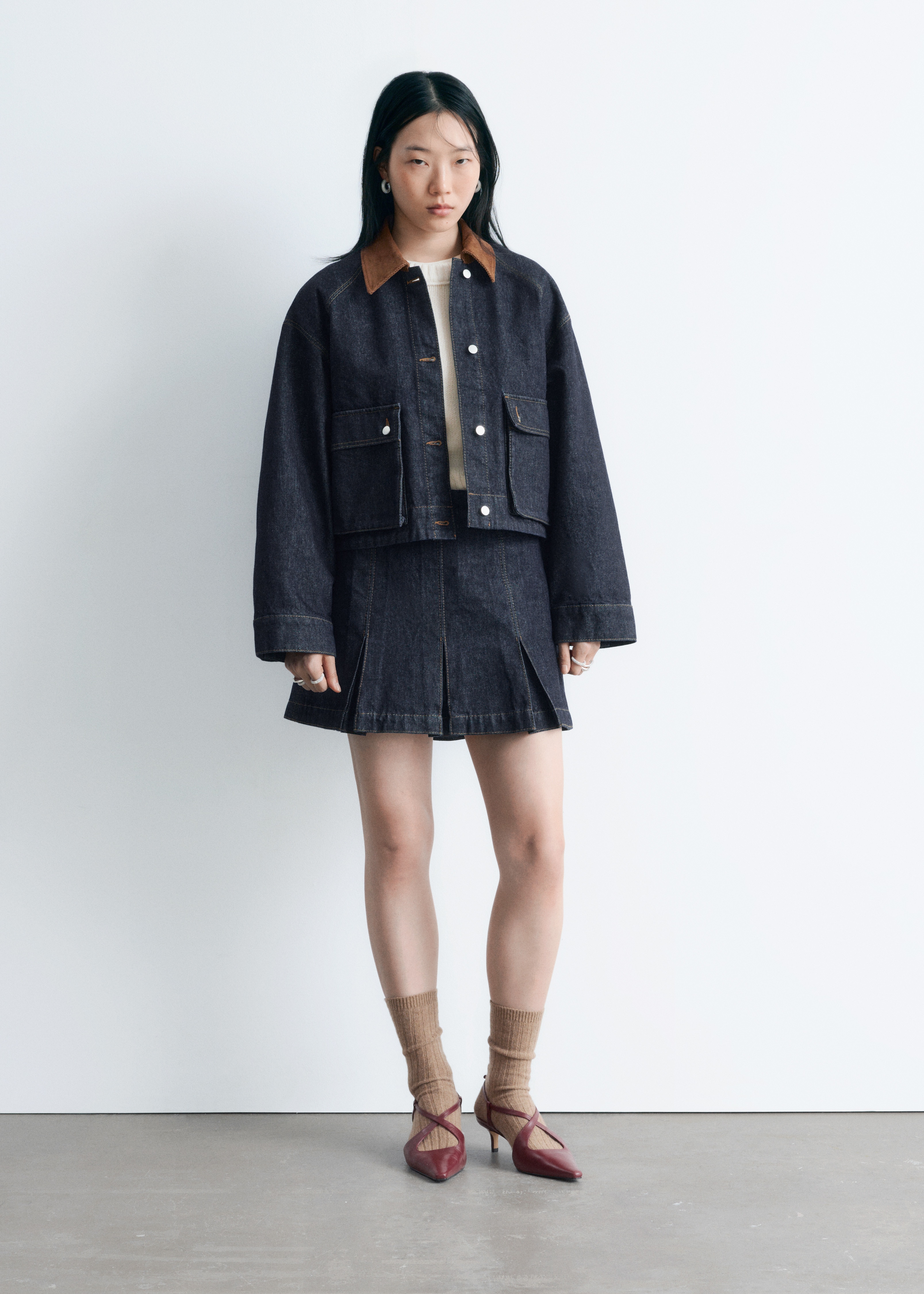 Minigonne corte in denim da donna taglie forti gonna jeans a coda di pesce con volant a vita alta gonna estiva a pieghe sexy ragazza vita elastica – acquista a prezzi convenienti