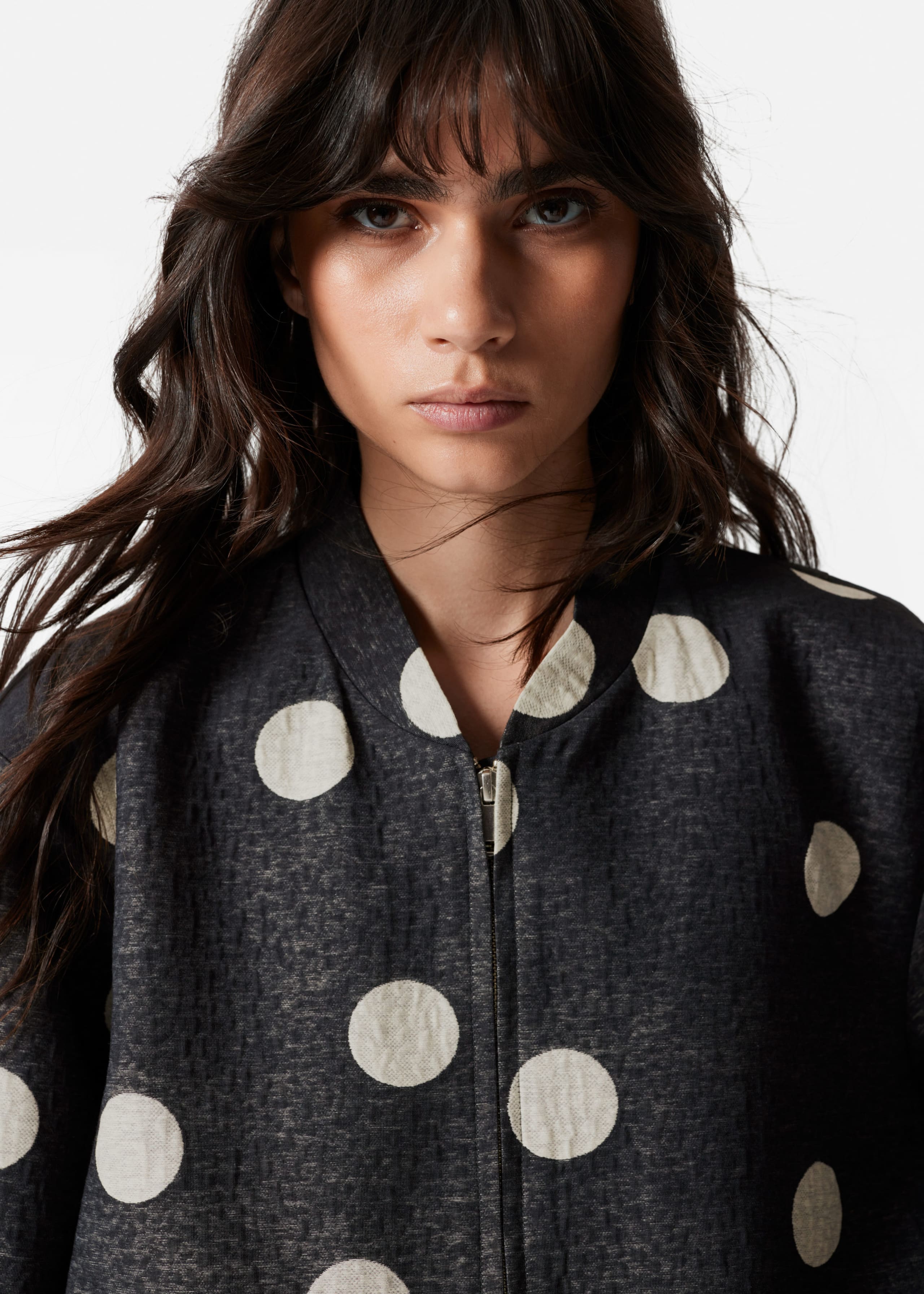 Image of Boxy Bomber Jacket