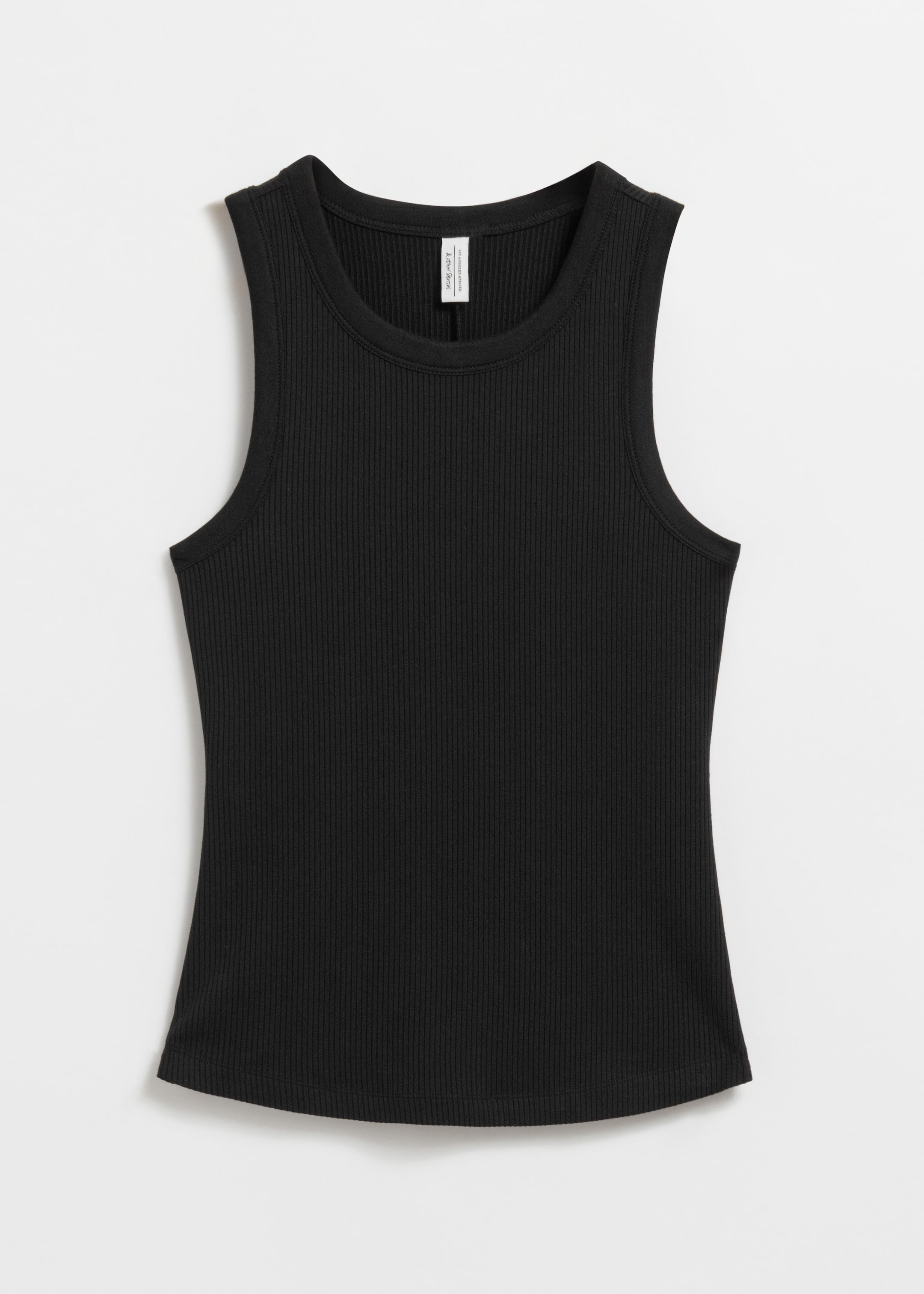 View larger image: Fitted Tank Top - Black - Ladies | H&M GB 5