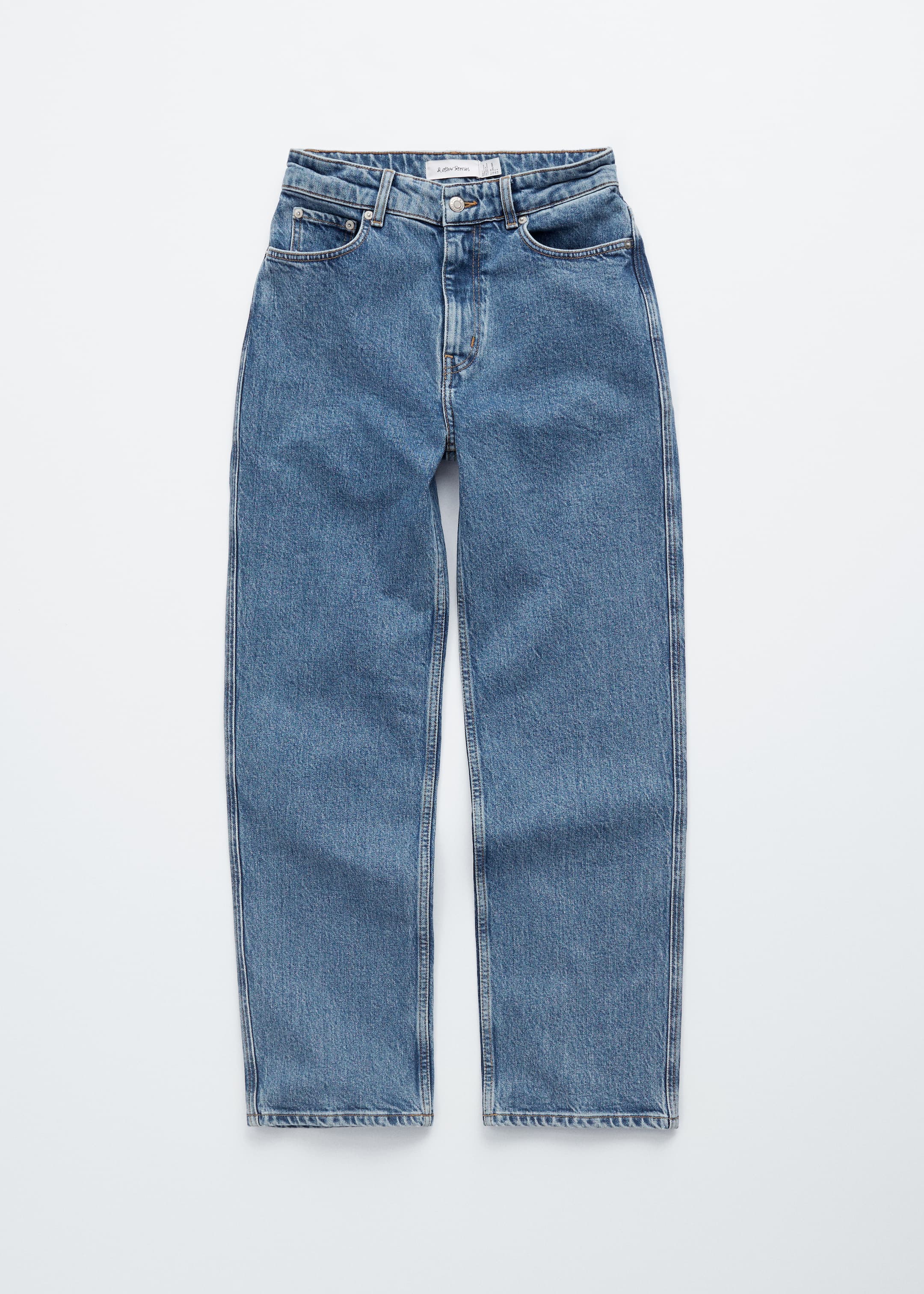Ver imagen más grande: Vaqueros recortados slim fit - Azul claro - MUJER | H&M ES 6