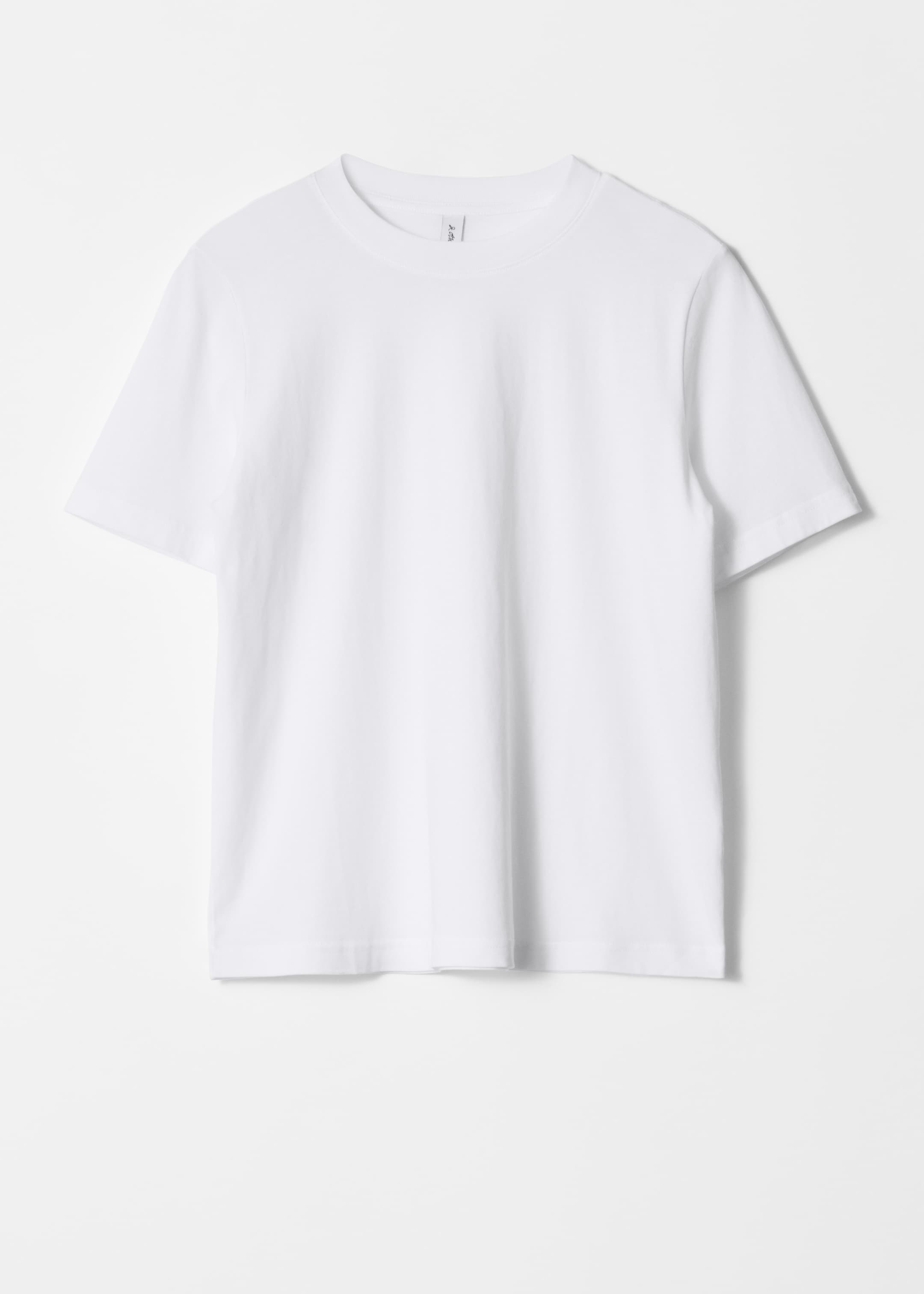 View larger image: Crewneck T-Shirt - White - Ladies | H&M GB 1