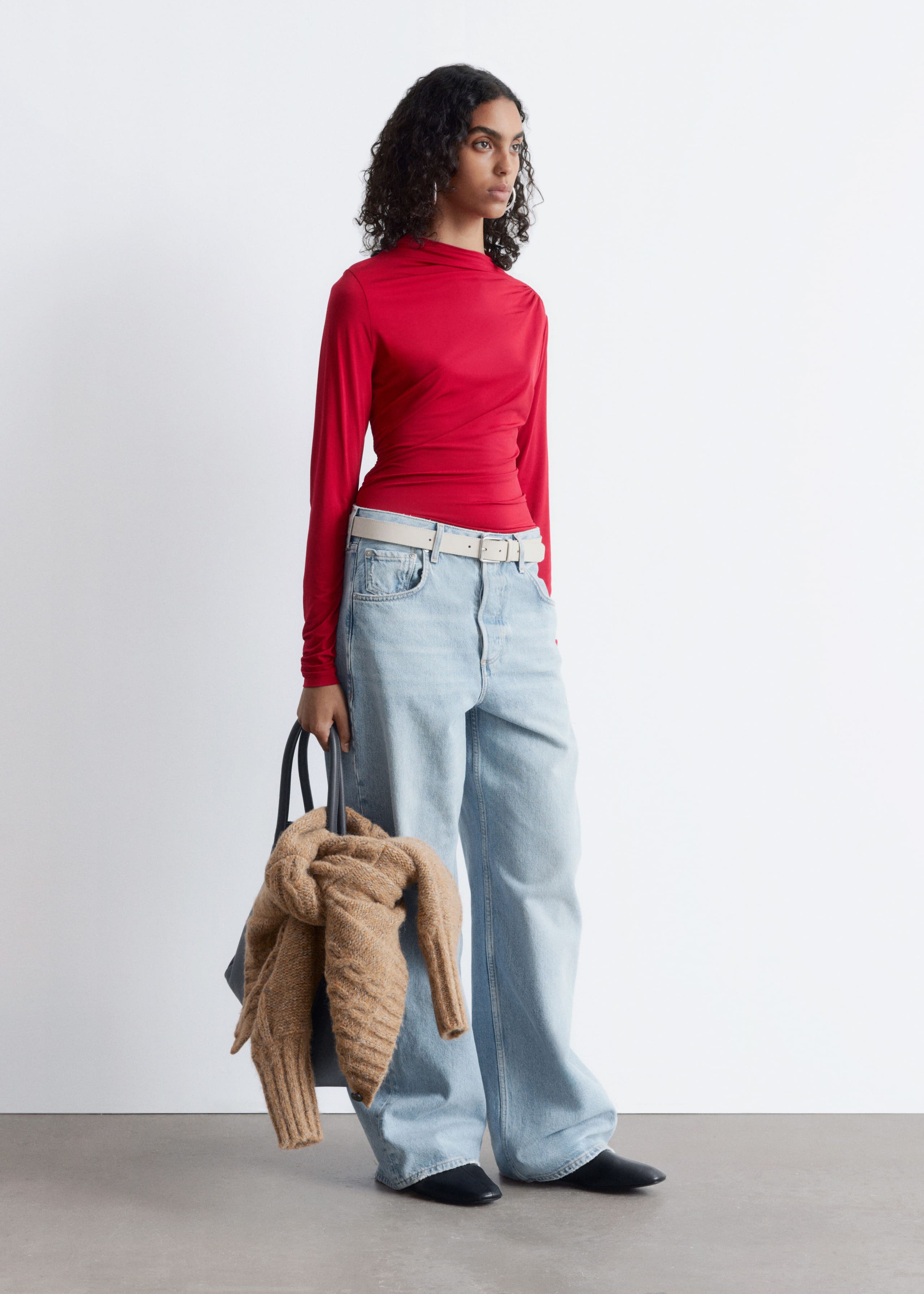 Image of Draped Top