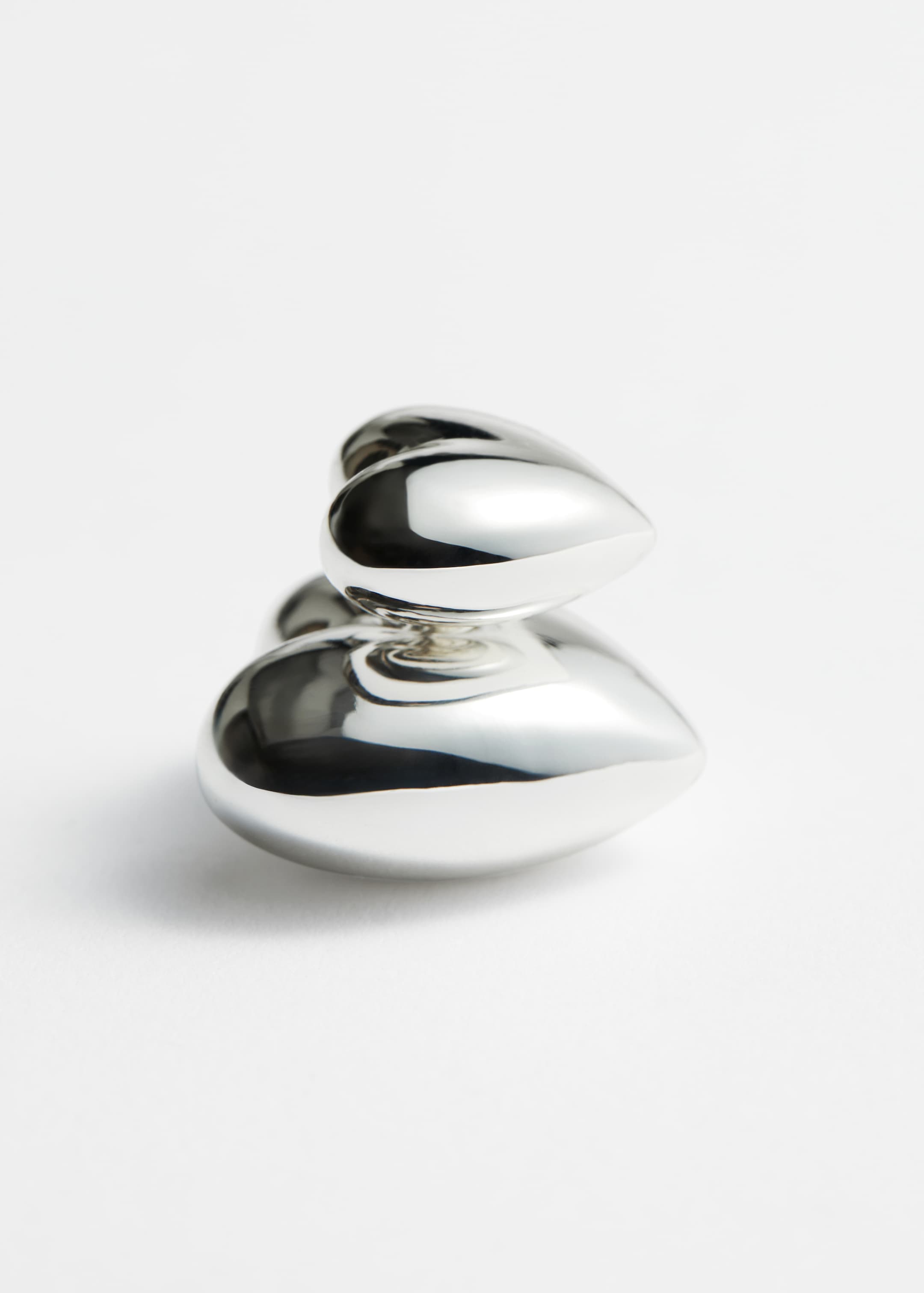 View larger image: Heart Earrings - Silver - Ladies | H&M GB 3