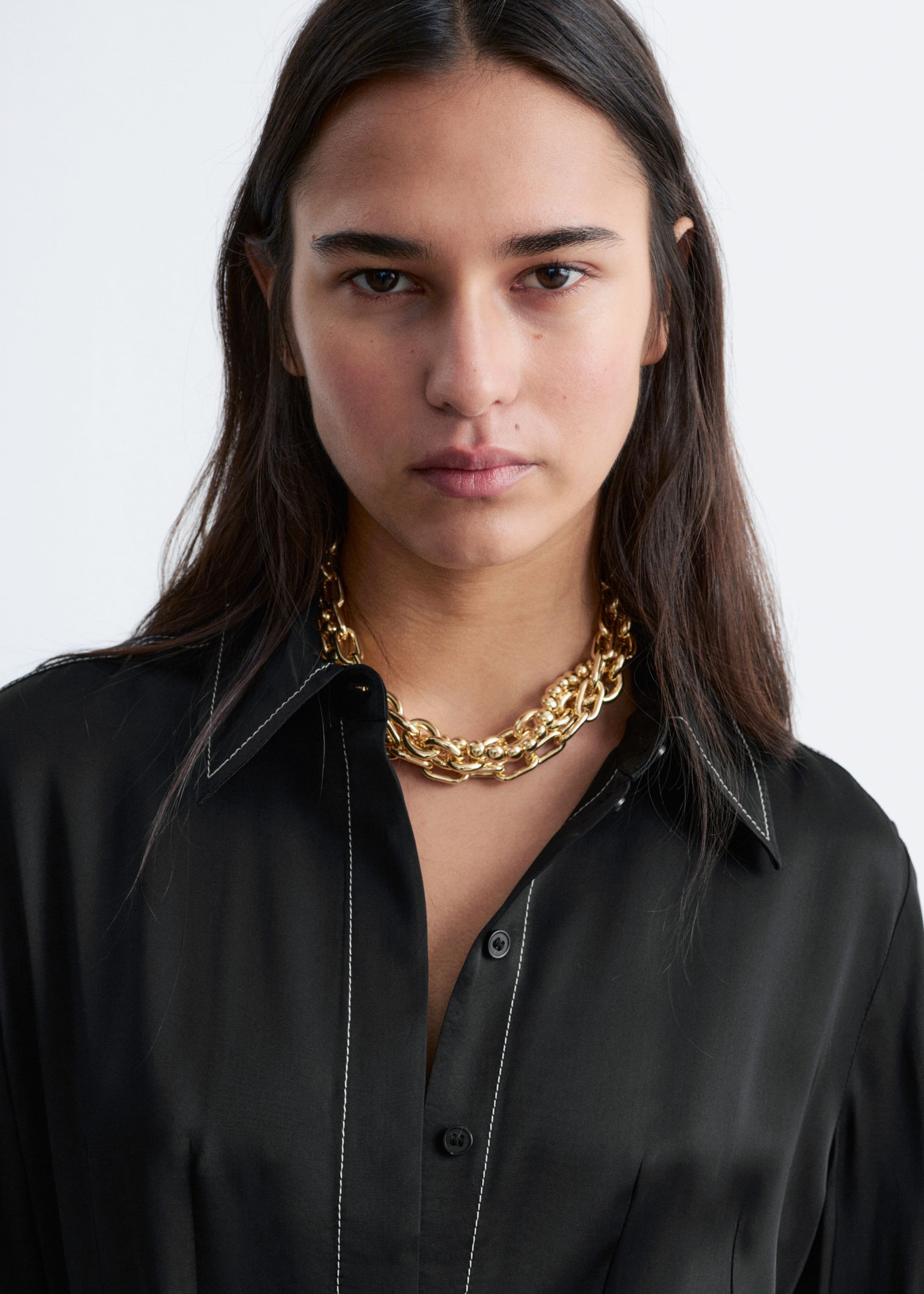 Image of Shirt Midi Dress