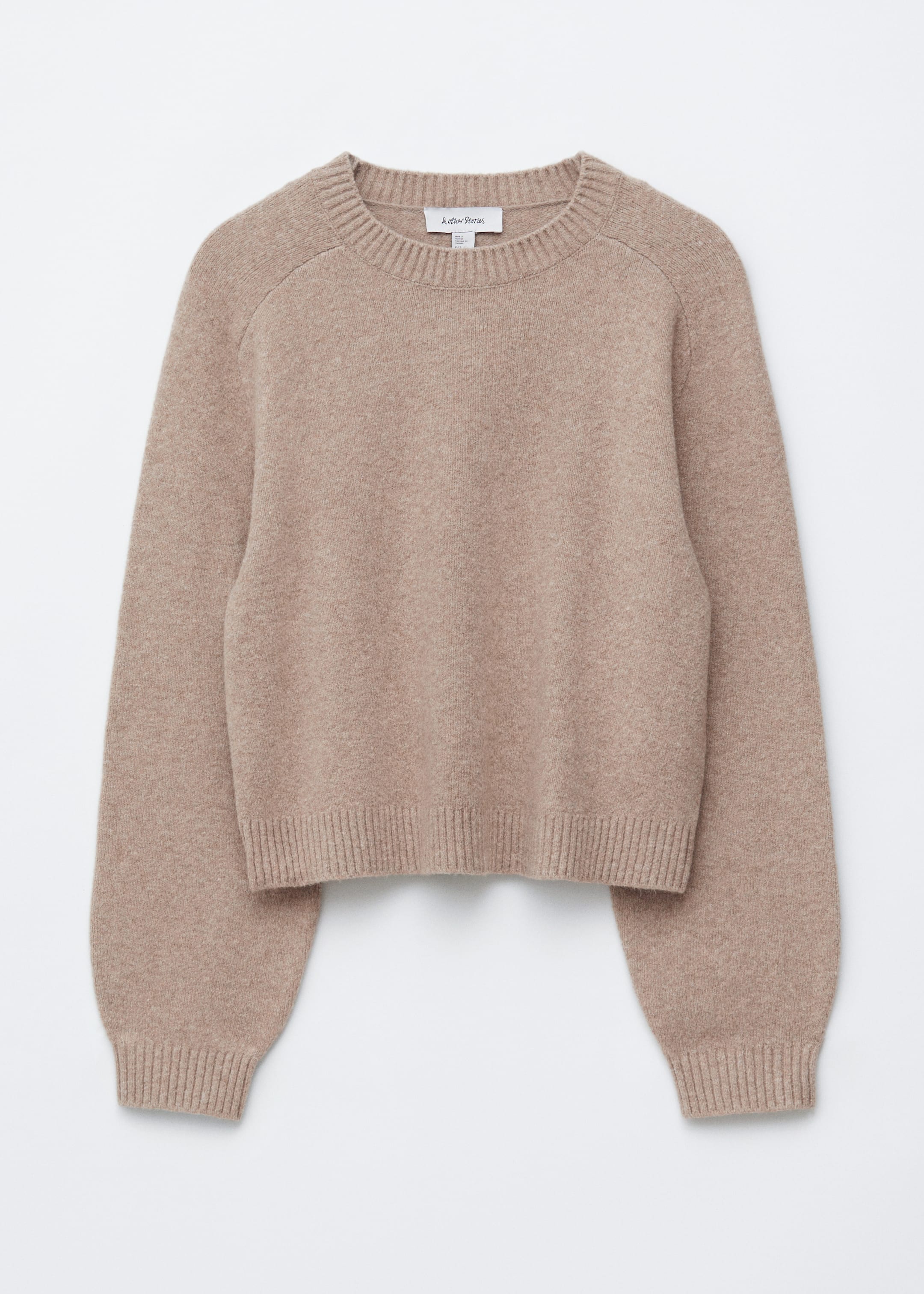 Grotere afbeelding bekijken: Gebreide trui - Beige - DAMES | H&M BE 6