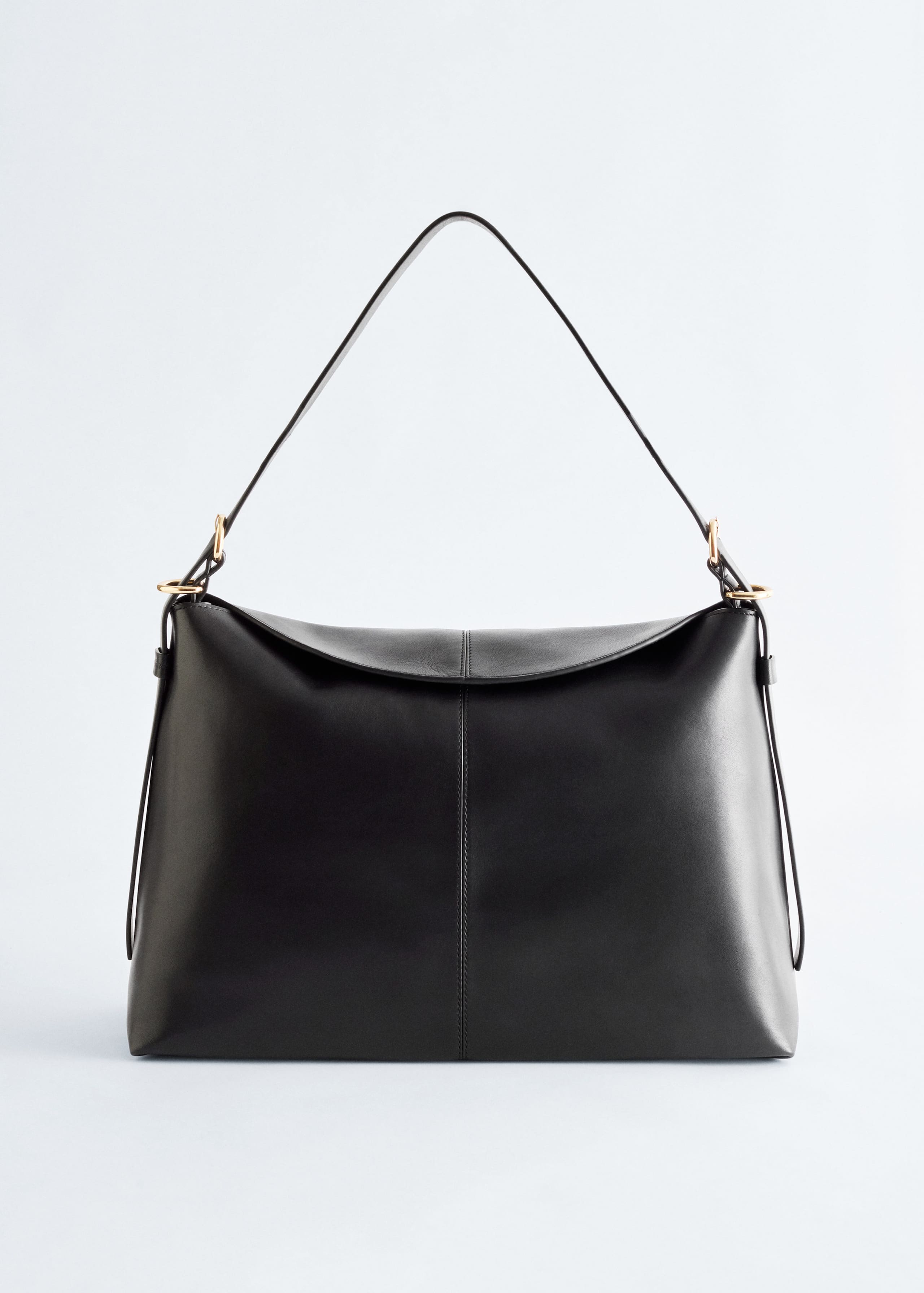 Image of Large Leather Shoulder Bag