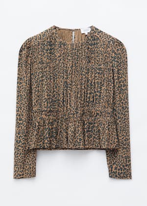 Beige/Leopard Print