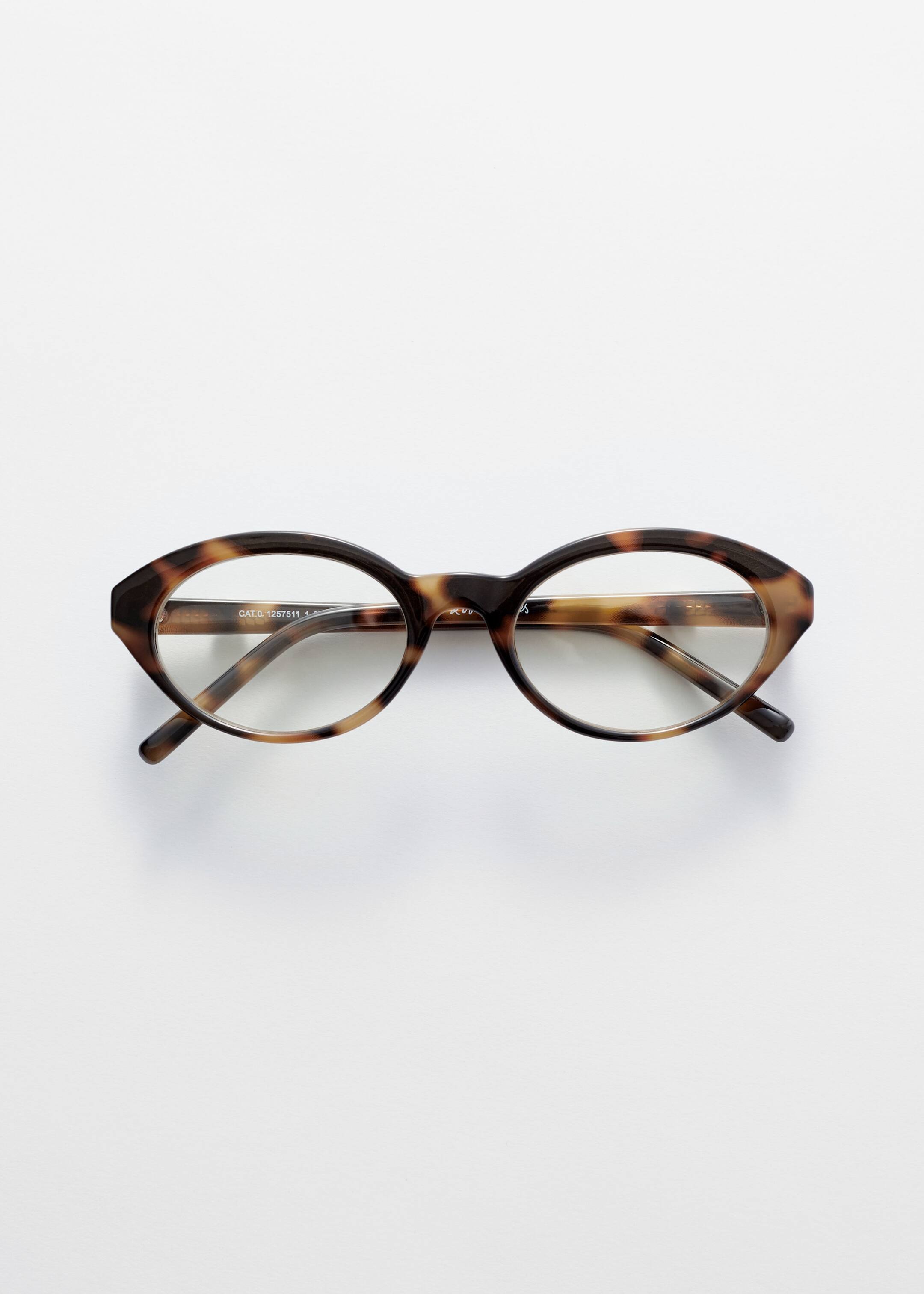 Ver imagem maior: Óculos de sol com armação oval - Castanho/transparente - SENHORA | H&M PT 1