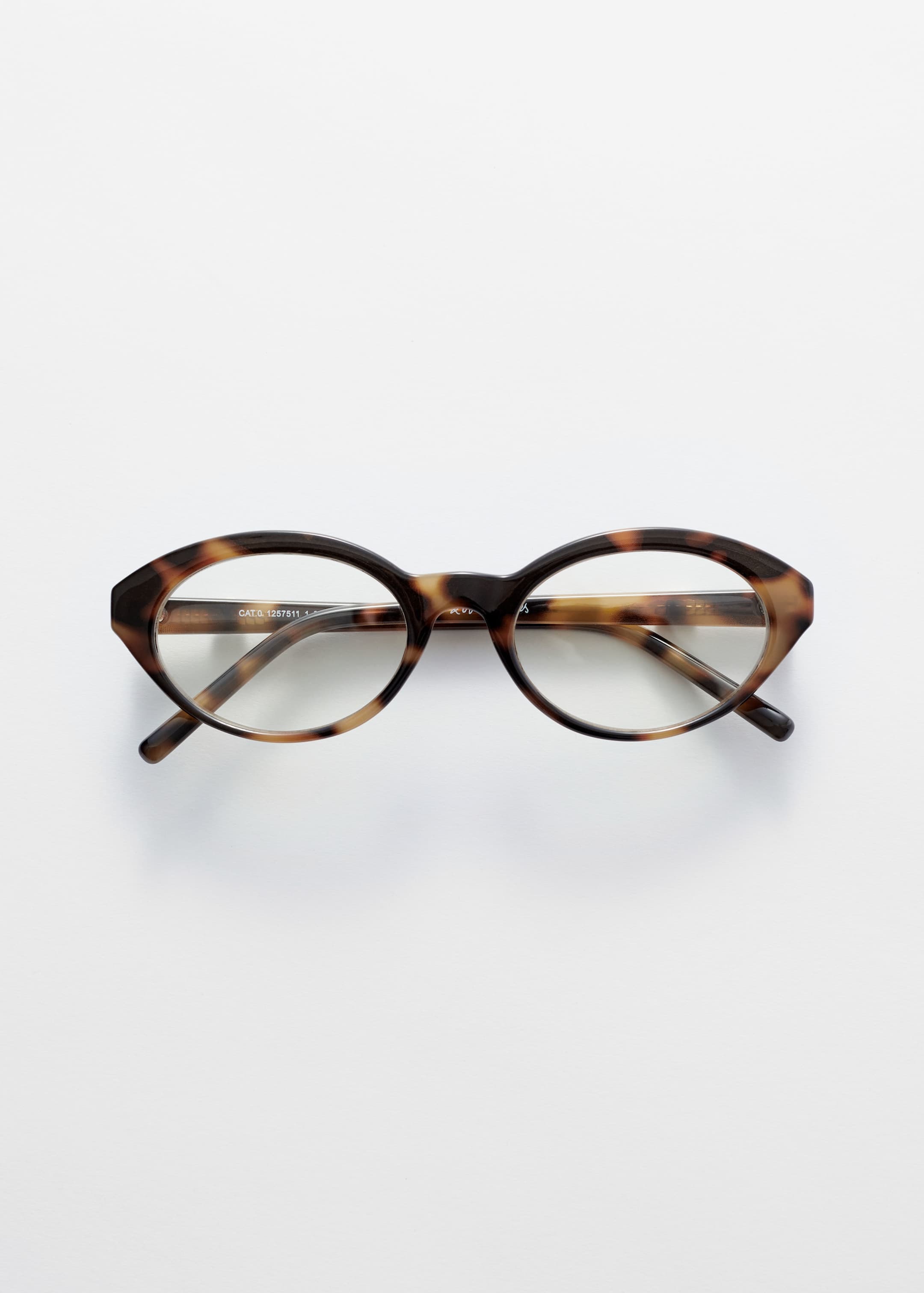 Grösseres Bild ansehen: Ovale Sonnenbrille - Braun/Klar - DAMEN | H&M CH 1
