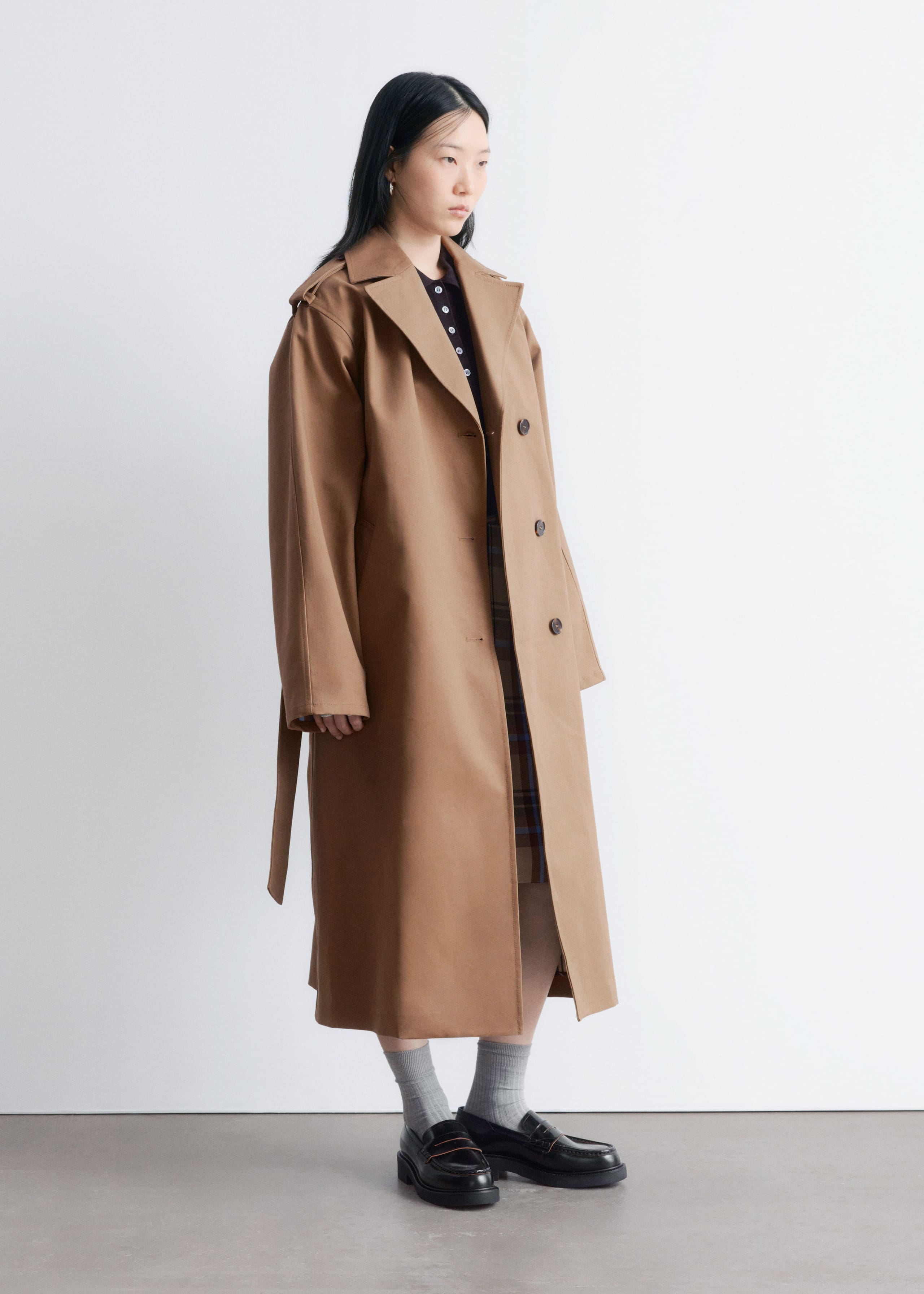 Image of Chunky Leather Loafers