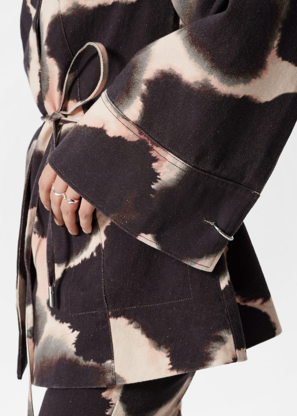 Image of Kimonojacke mit Bindegürtel