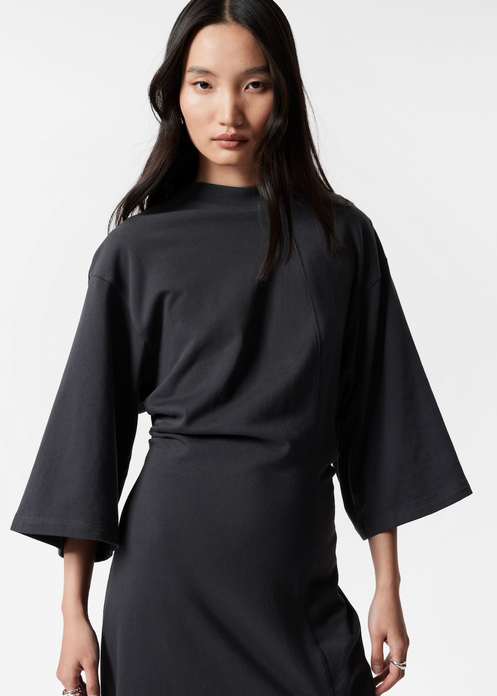 Image of Robe midi de style sweat
