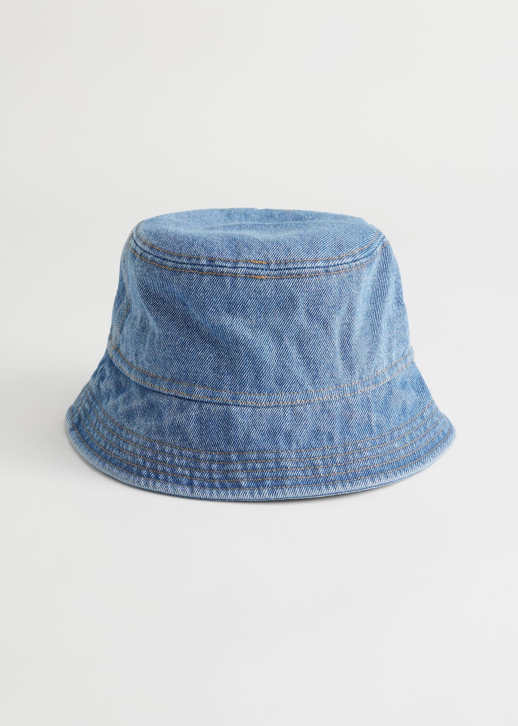 Gorro de pescador vaquero con pespuntes - Negro - Bodegón