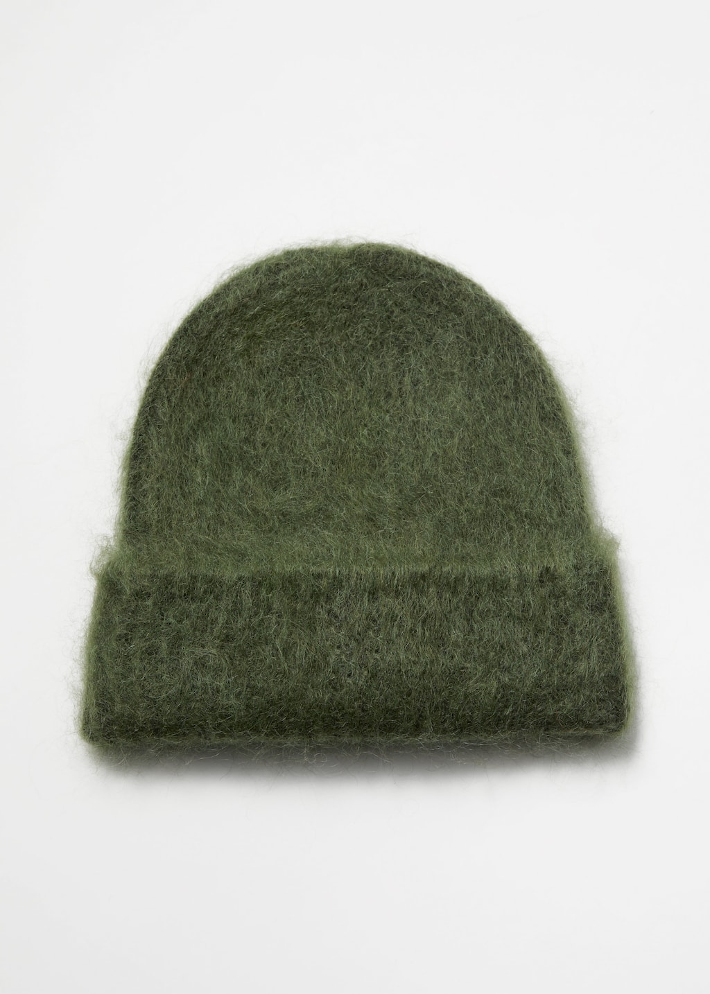 BrushedMohair-BlendBeanie – Szary – Martwa natura