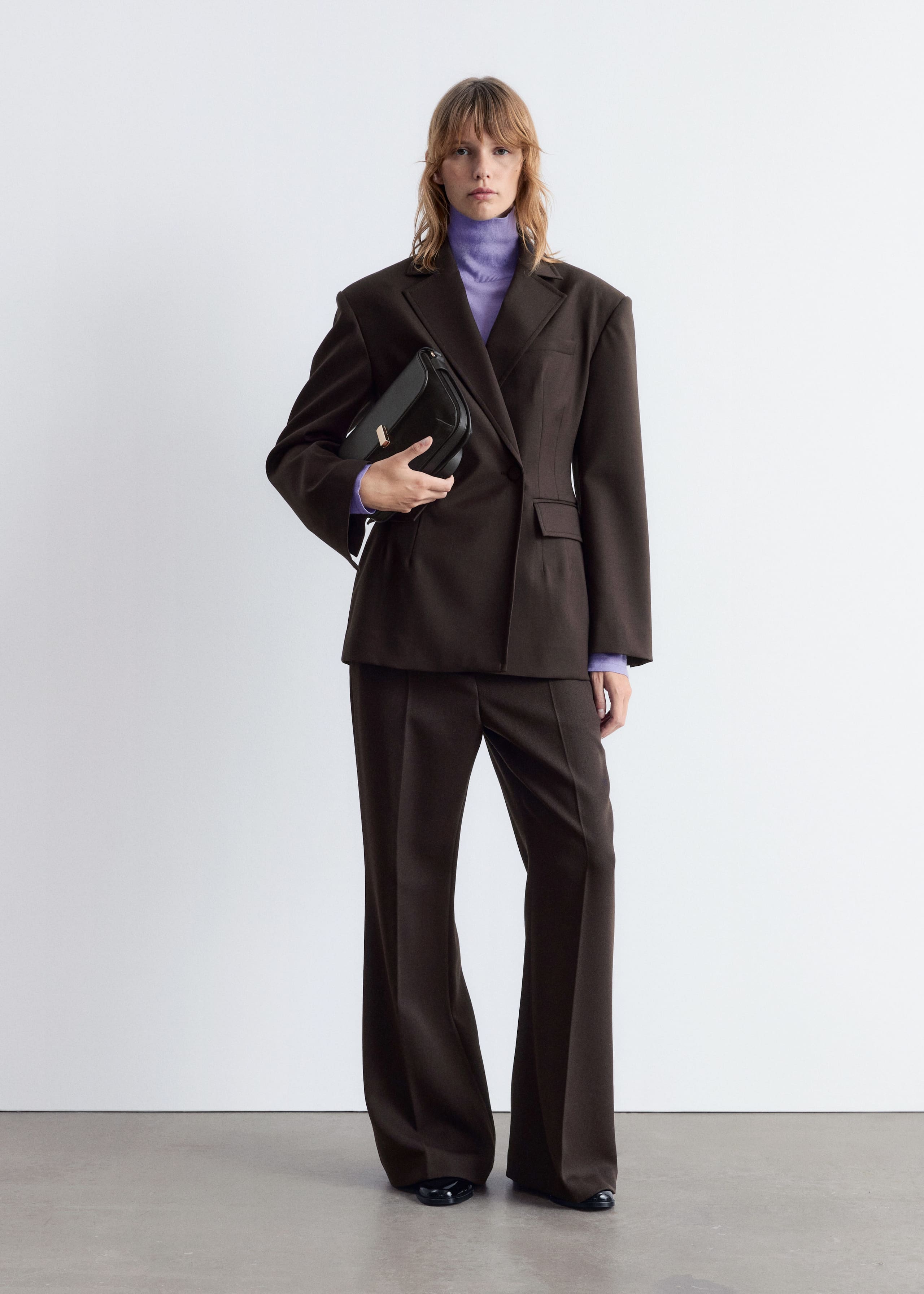 Image of Double-Breasted Wool Blazer