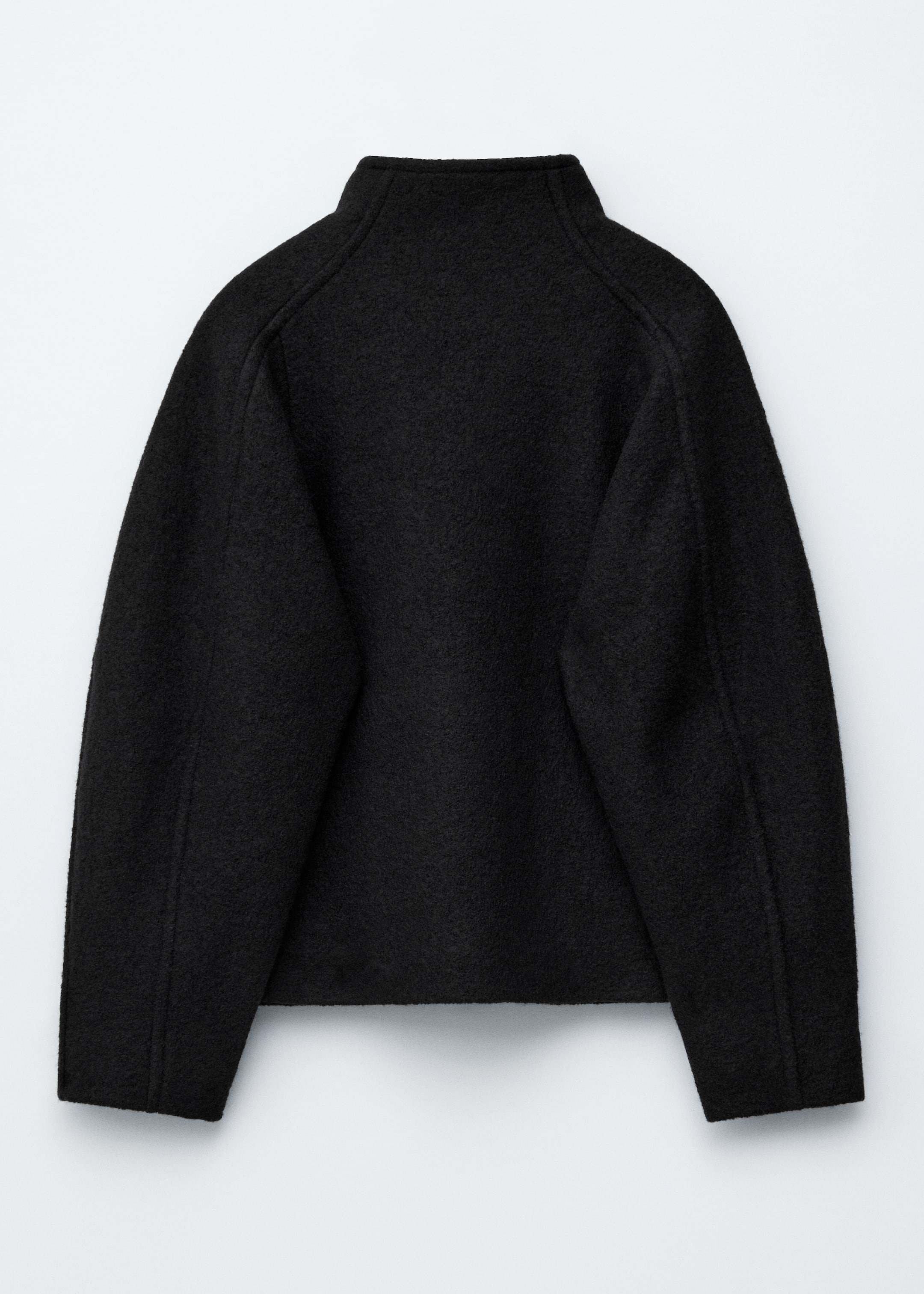 View larger image: Asymmetric Wool Jacket - Black - Ladies | H&M GB 7