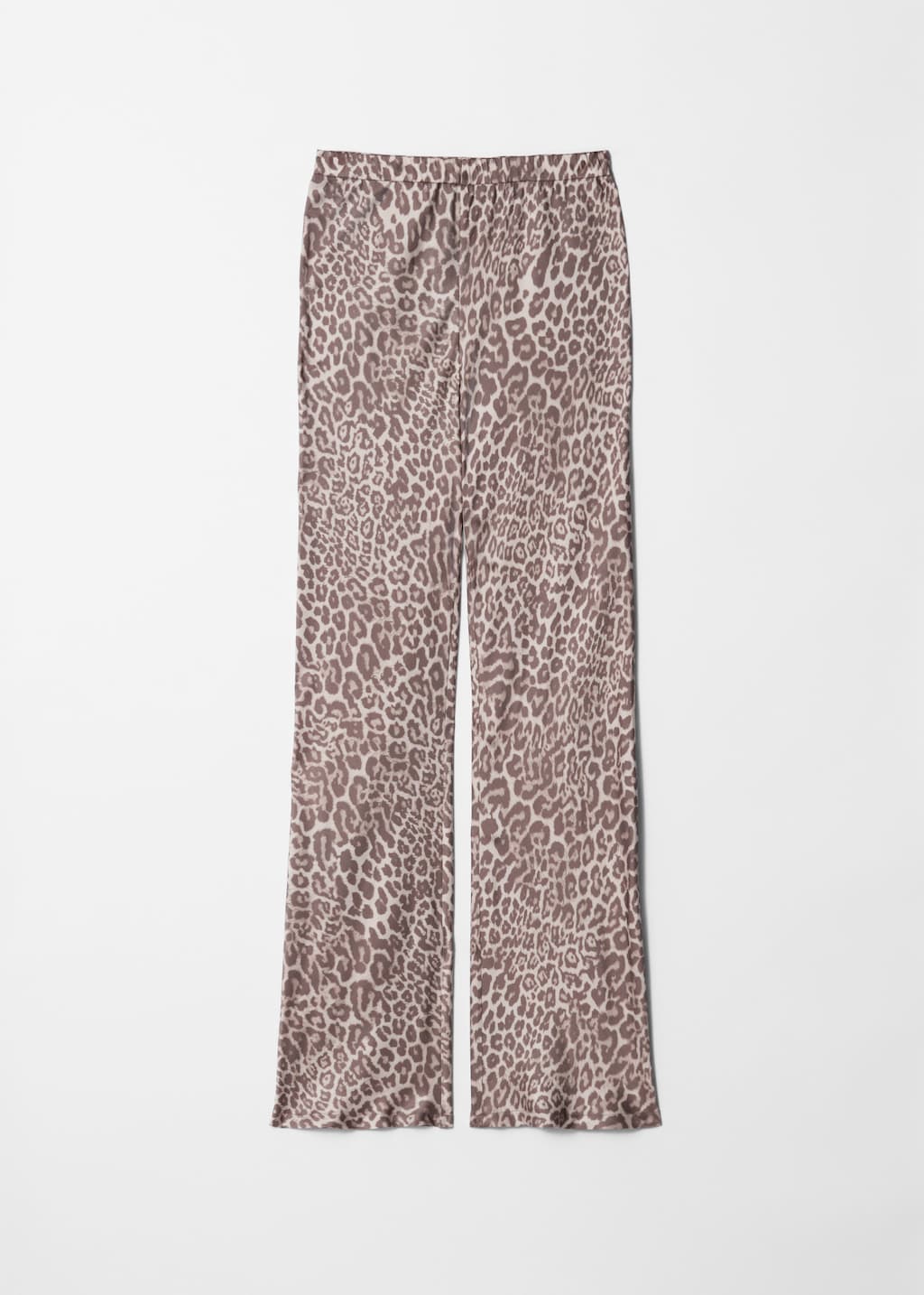 Pantalones de satén sin cordones
