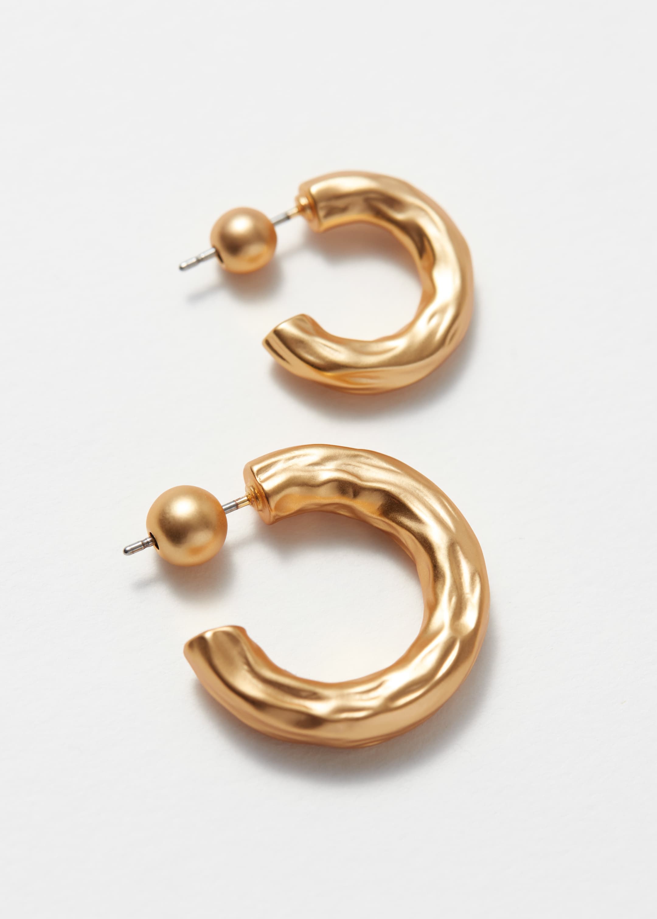 Visa större bild: Set med hoops - Guld - DAM | H&M SE 1