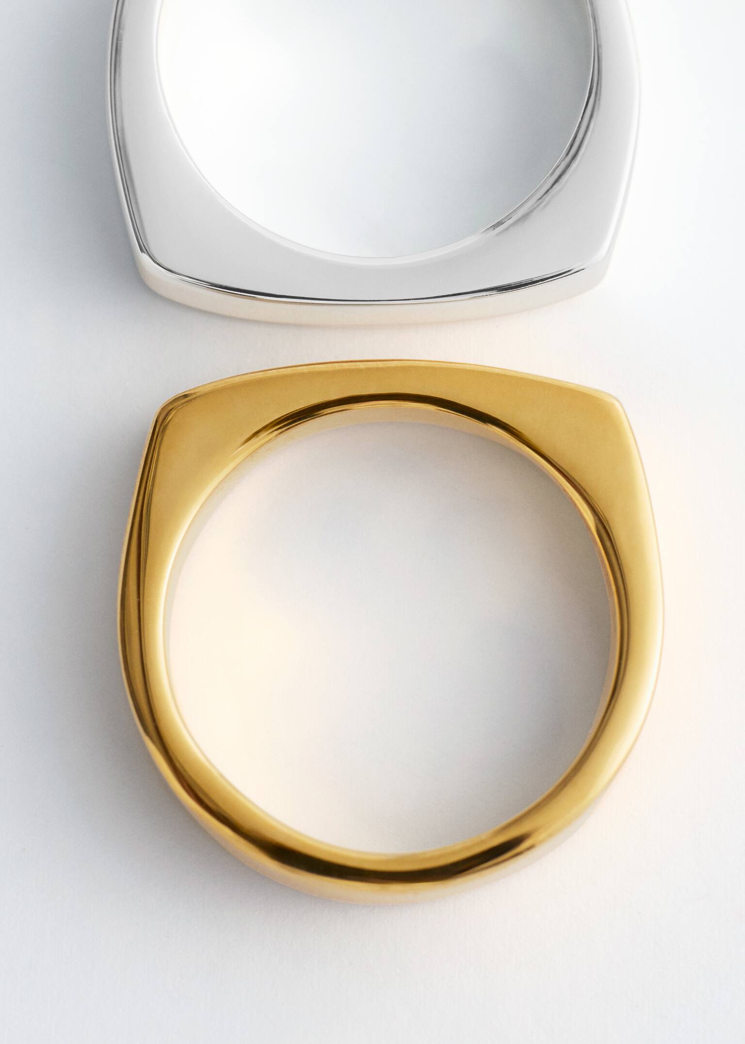 2-Pack Ring Set - Gold/Silver - 2
