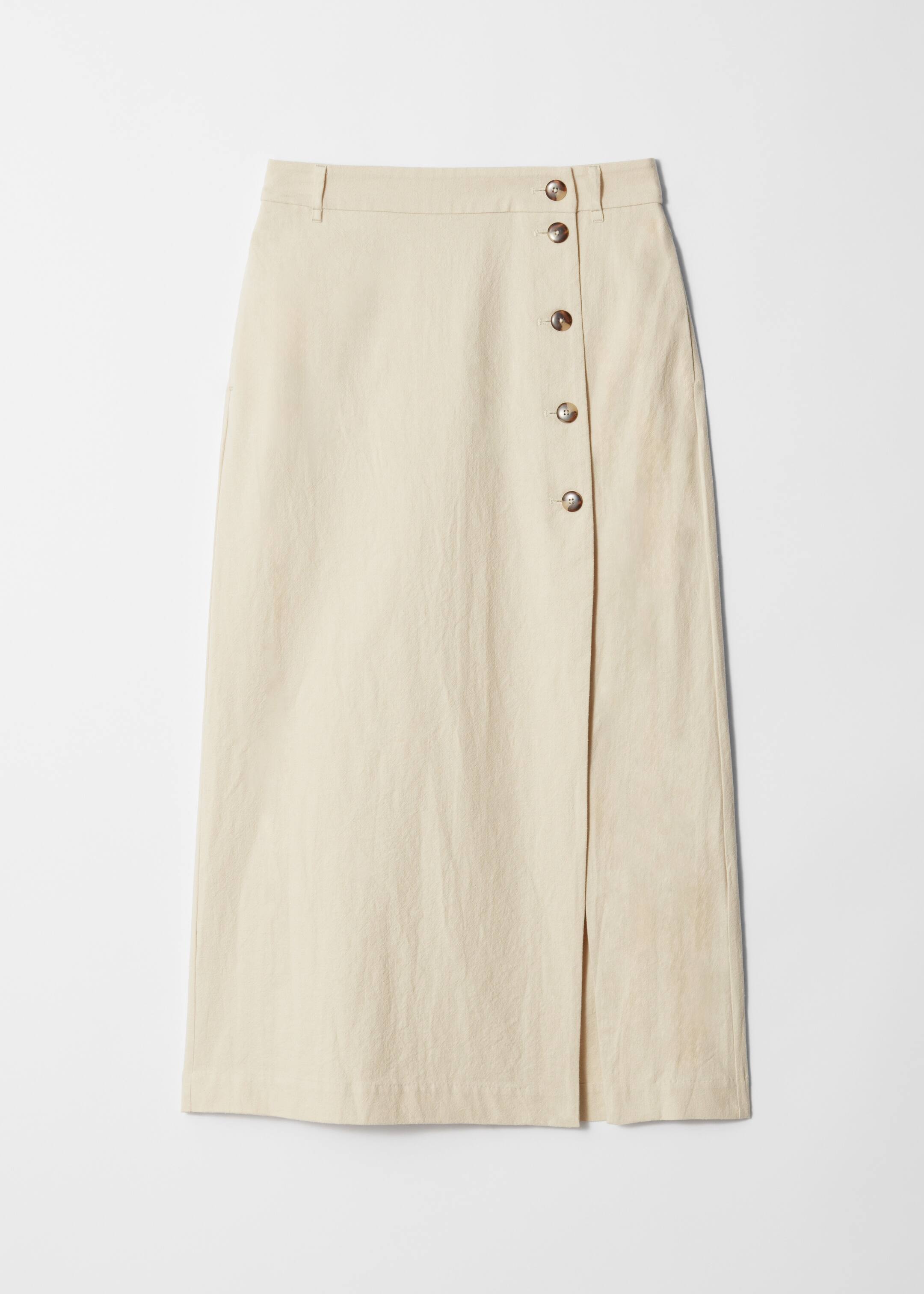 Vezi imaginea mai mare: Fustă midi în linie A - Bej - FEMEI | H&M RO 5