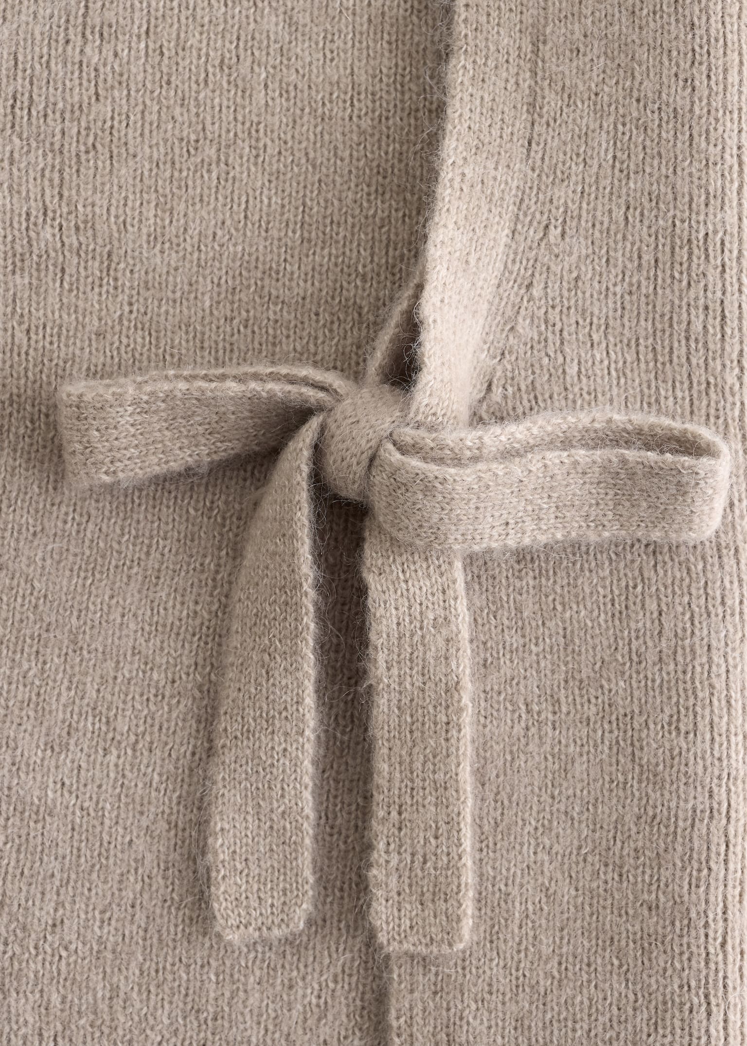 Cuello babero de lana - Topo/Rojo/Azul marino/Marrón oscuro/Gris - 3