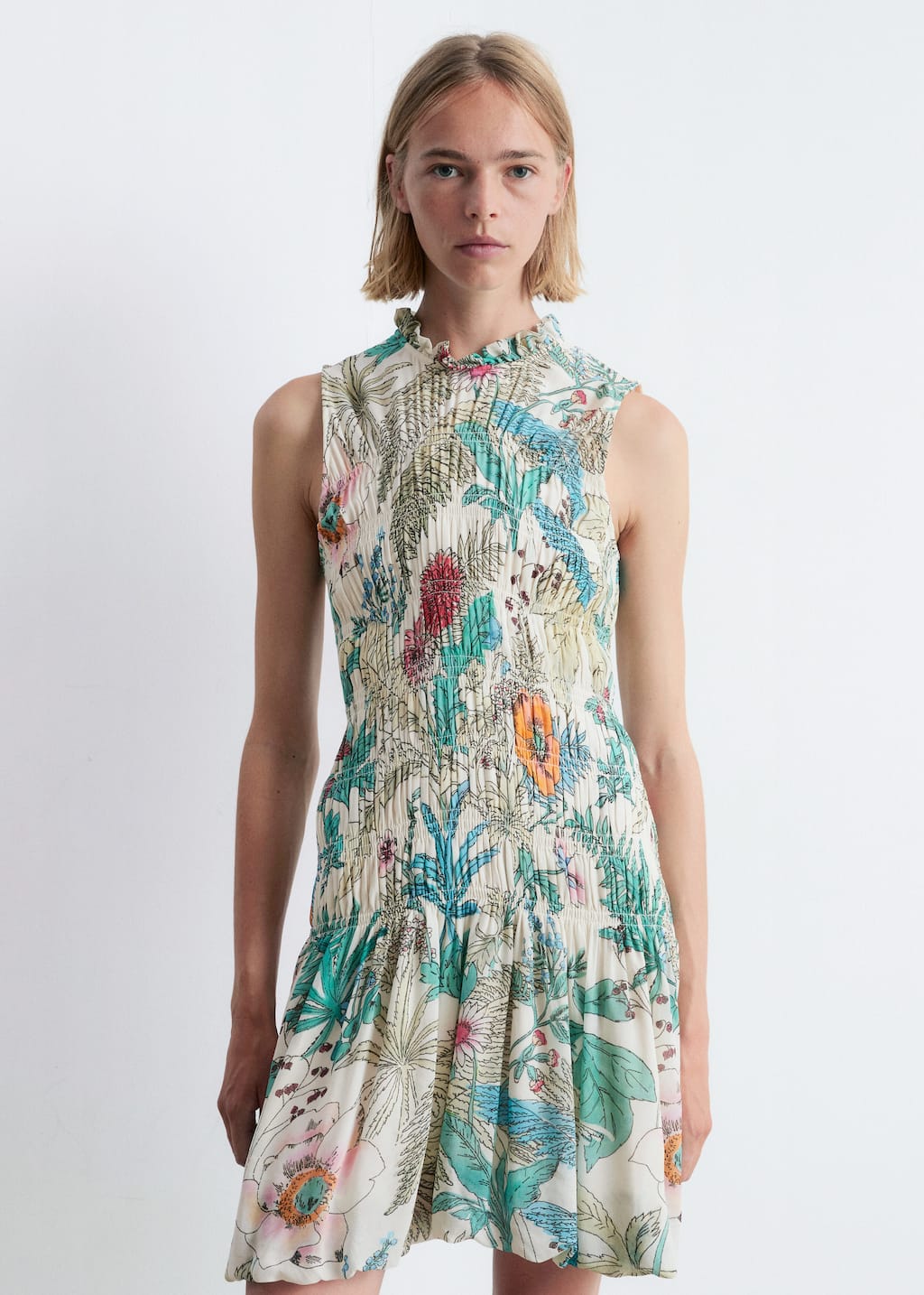 Image of Smock Mini Dress