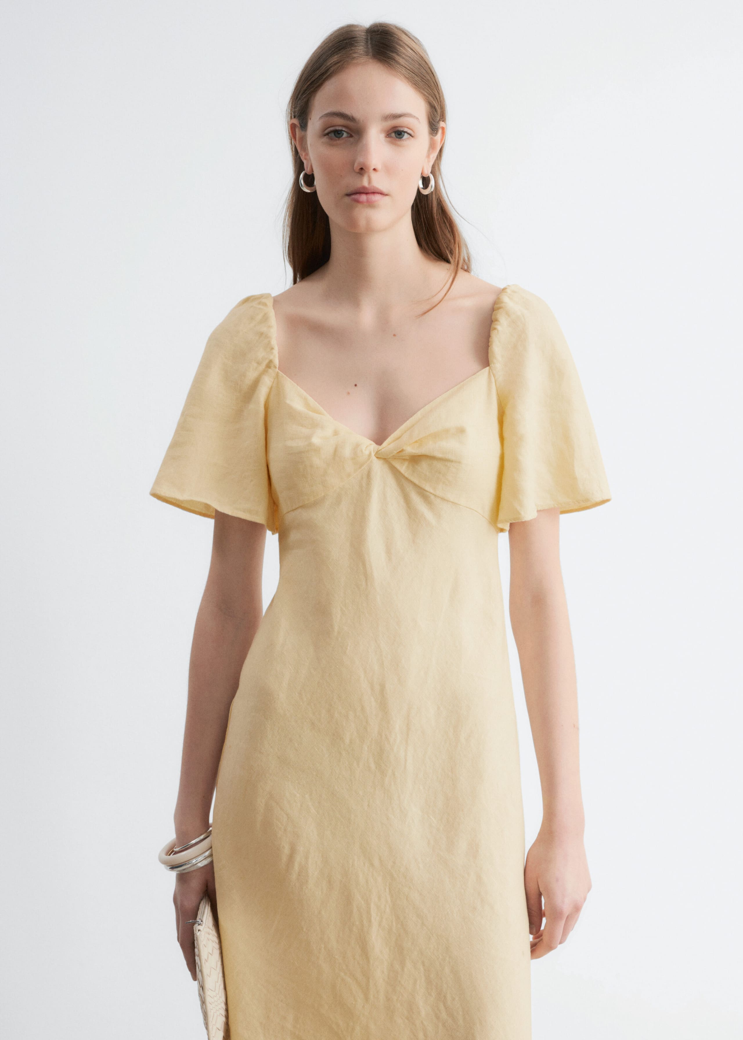 Image of Robe midi en lin