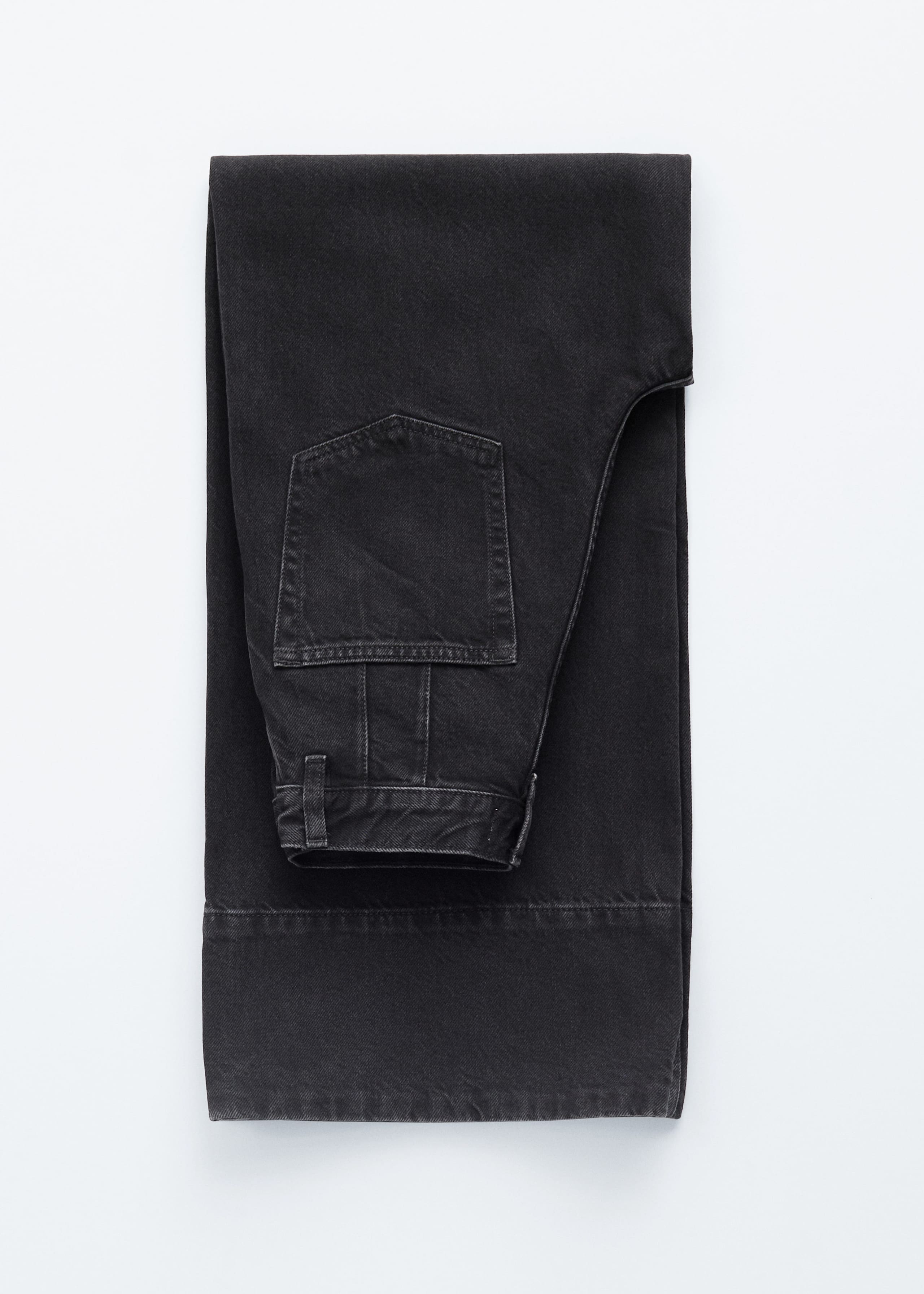 Image of Long Wide-Leg Jeans