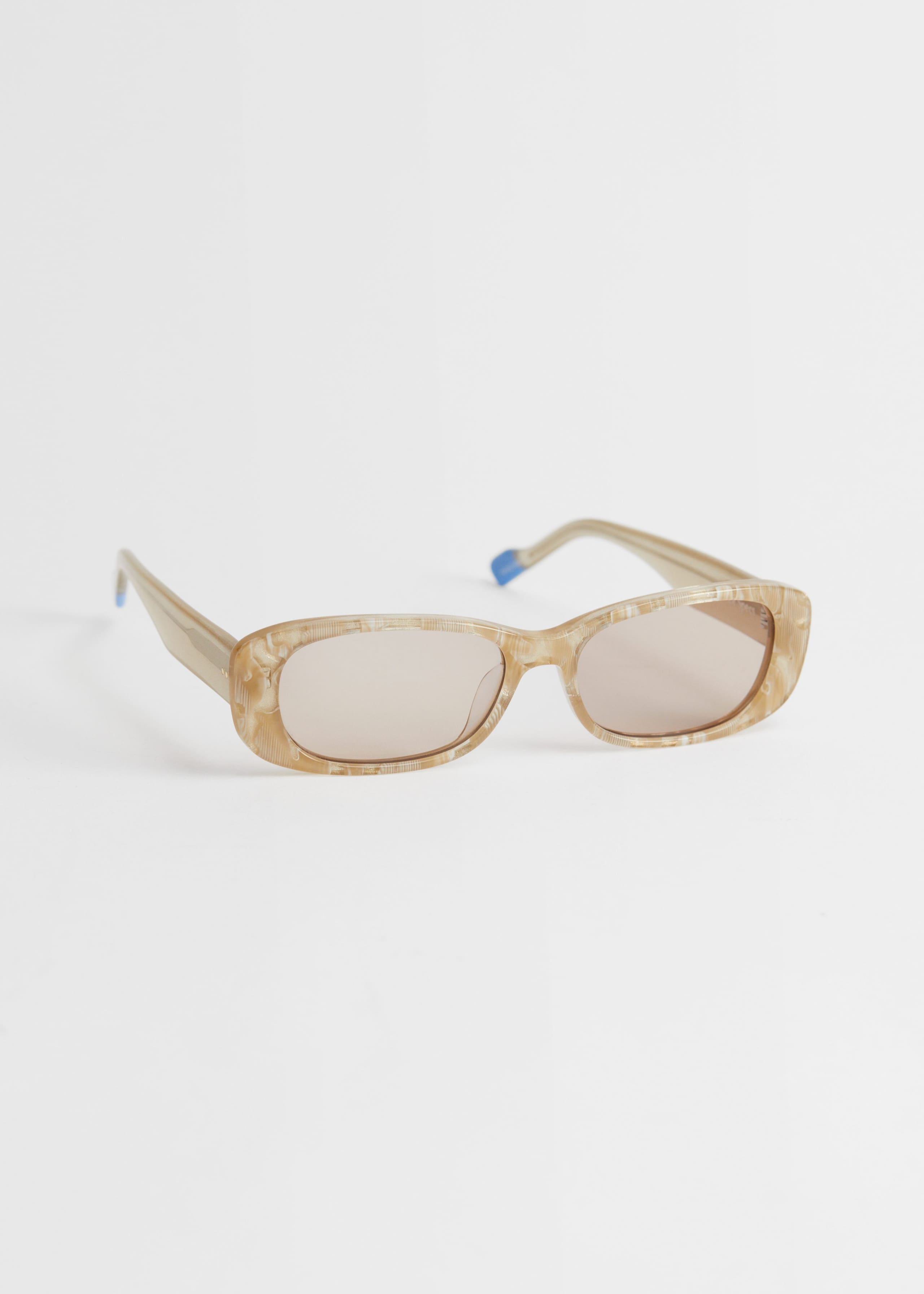 Le Specs Uh Duh Sunglasses - Gold Seashell - Natura morta