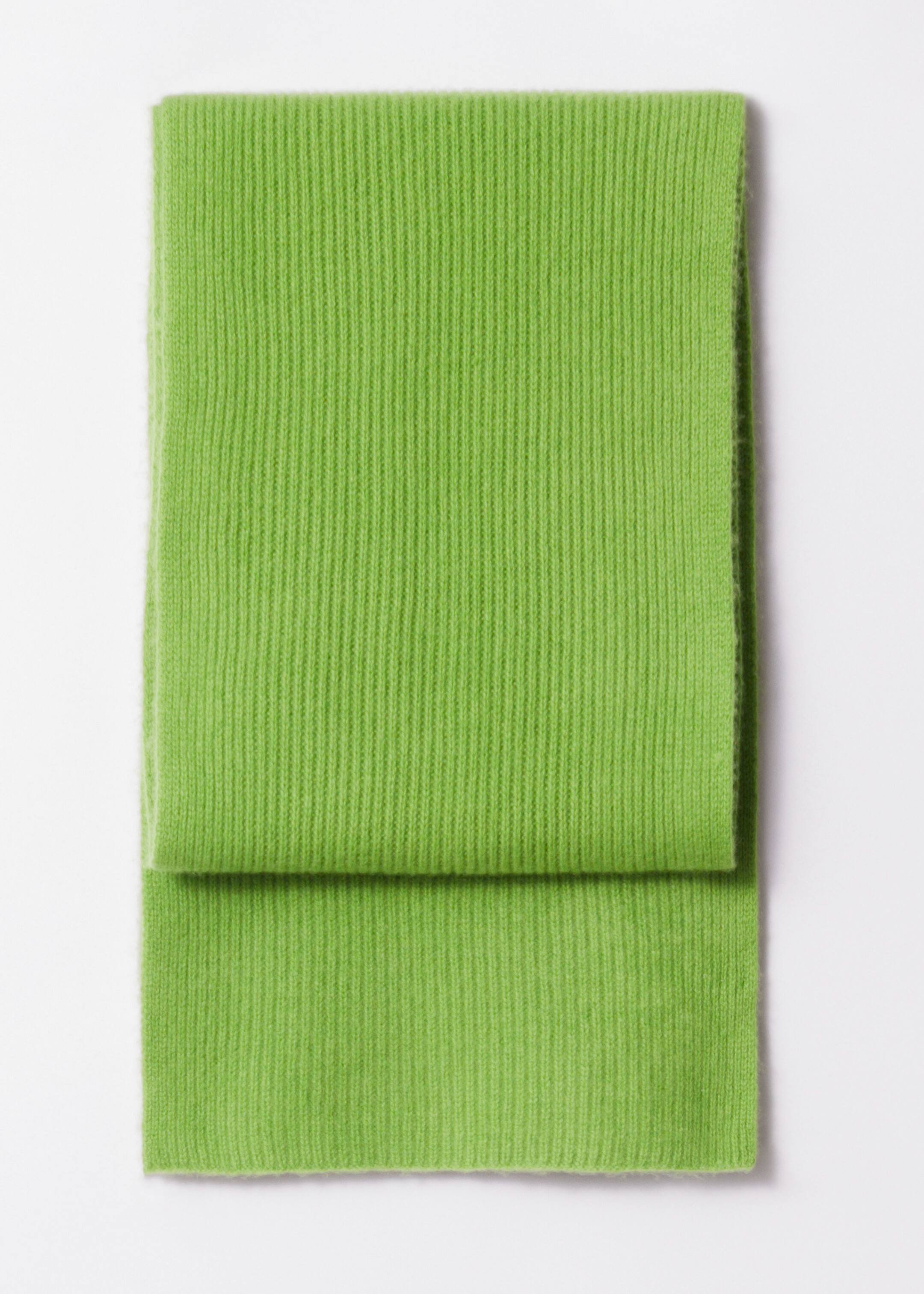 Visa större bild: Kashmirhalsduk - Olivgrön - DAM | H&M SE 1