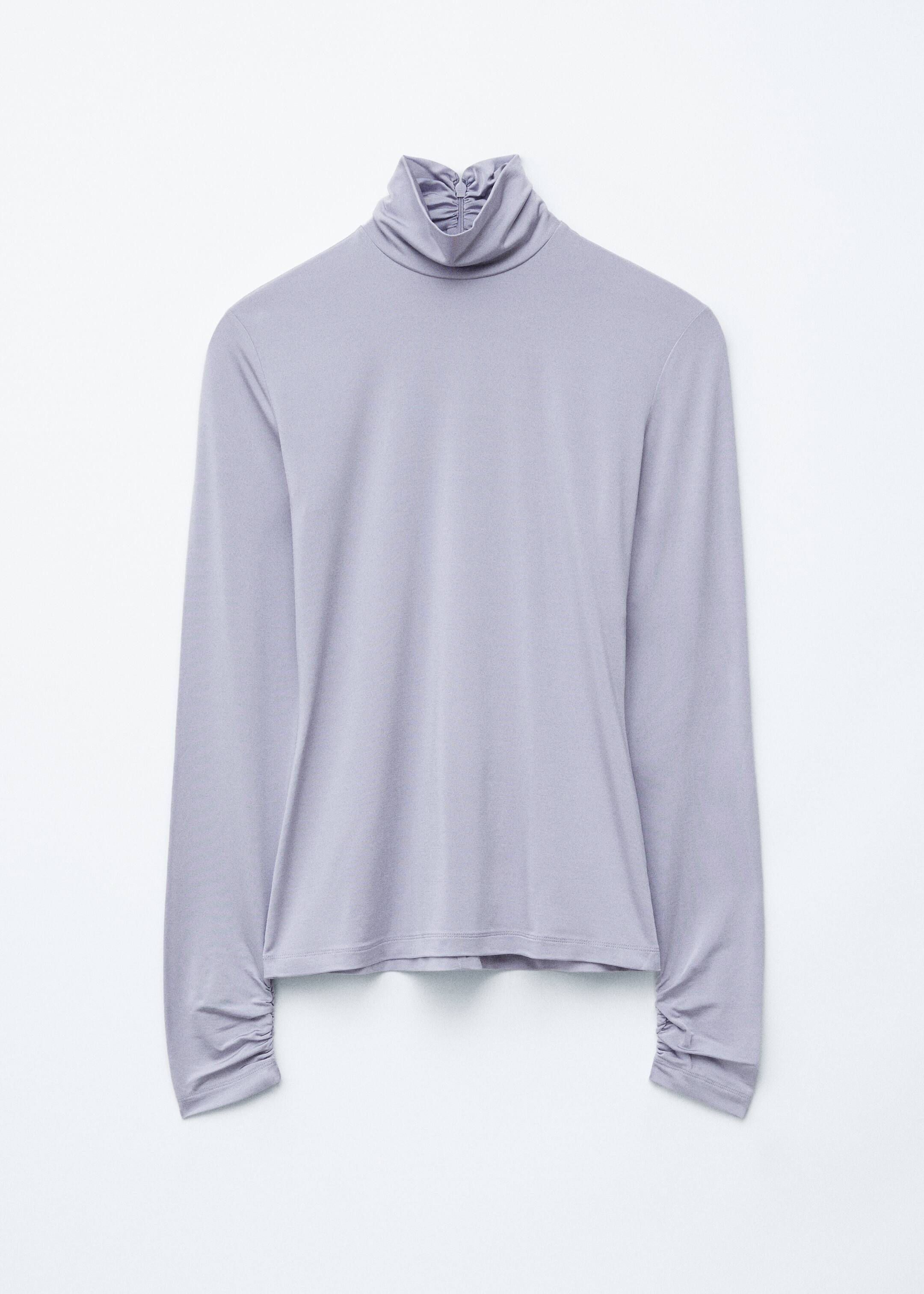 View larger image: Slim Fit Turtleneck Top - Light Purple - Ladies | H&M GB 6