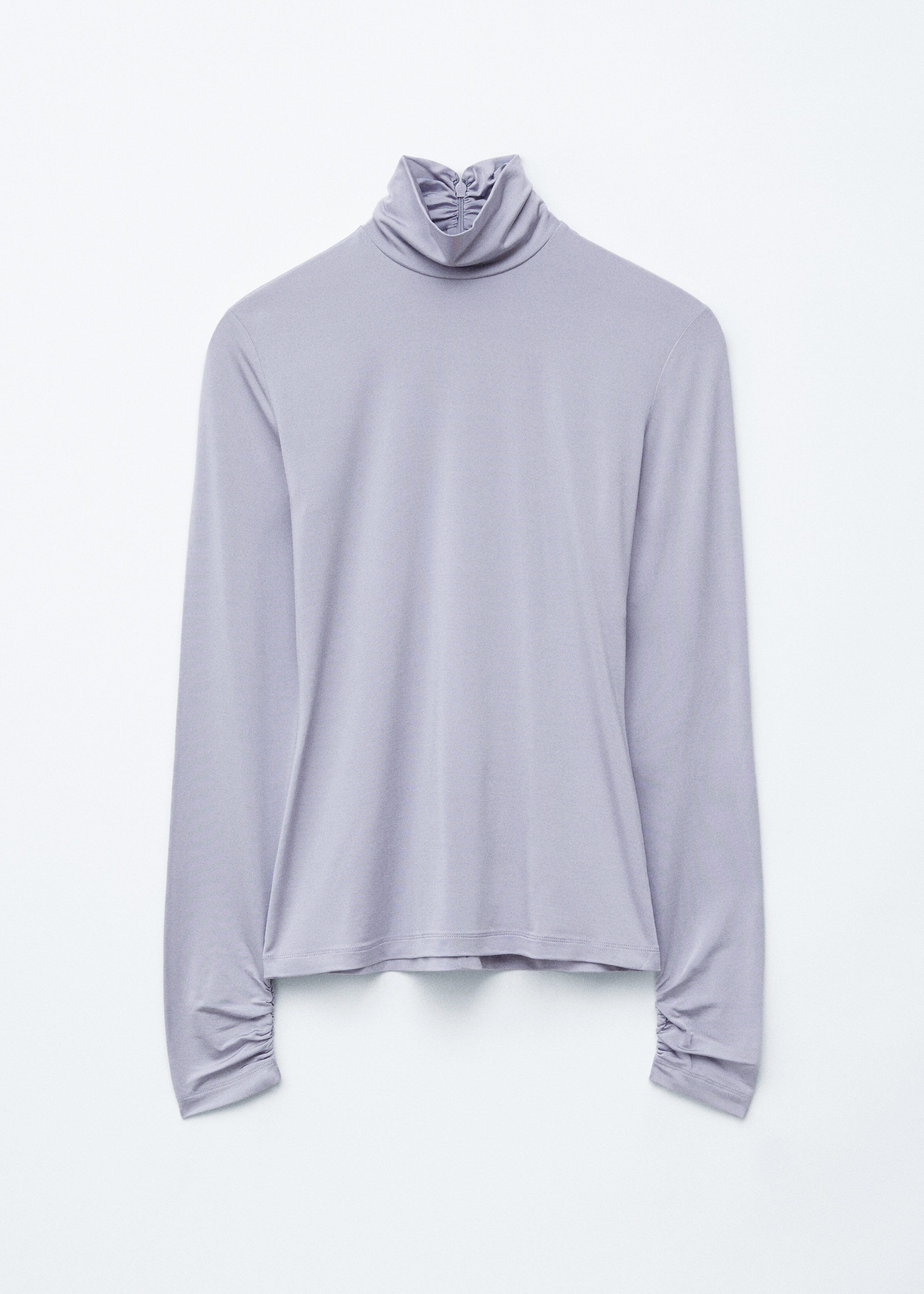 Slim Fit Turtleneck Top