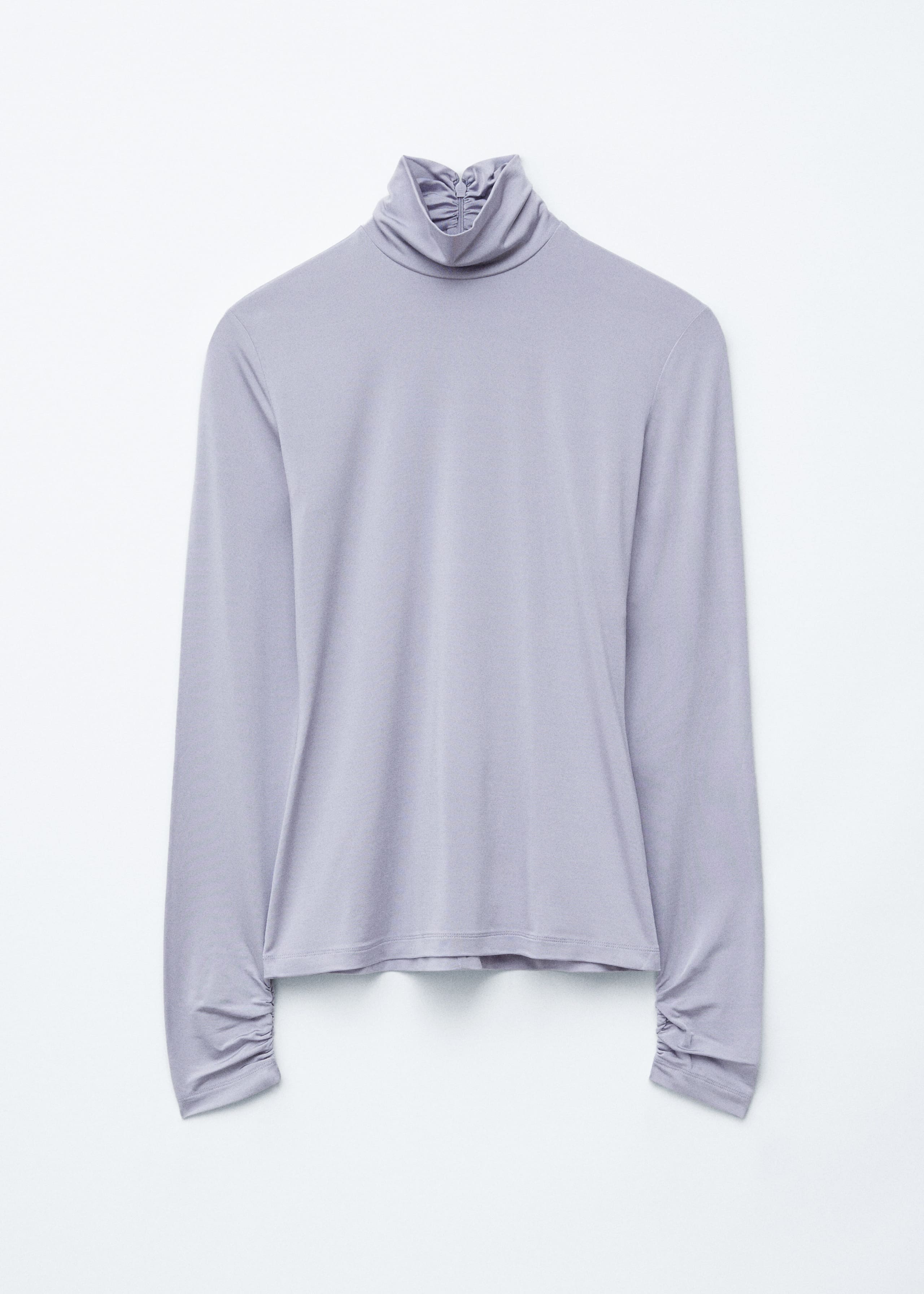 Image of Slim Fit Turtleneck Top