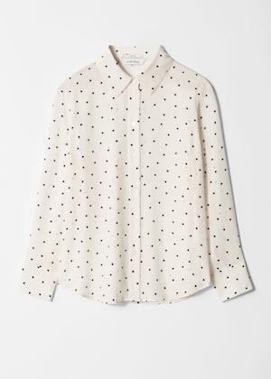 White Polka Dot