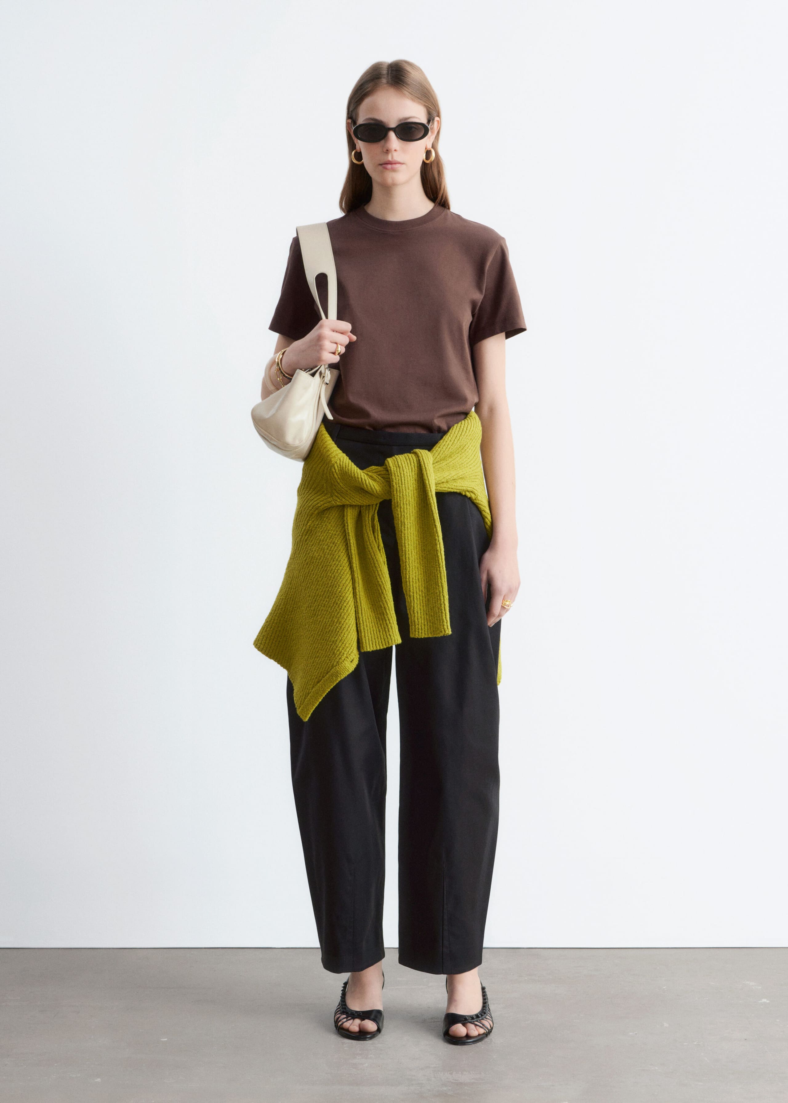 Image of Cotton Crew-Neck T-Shirt