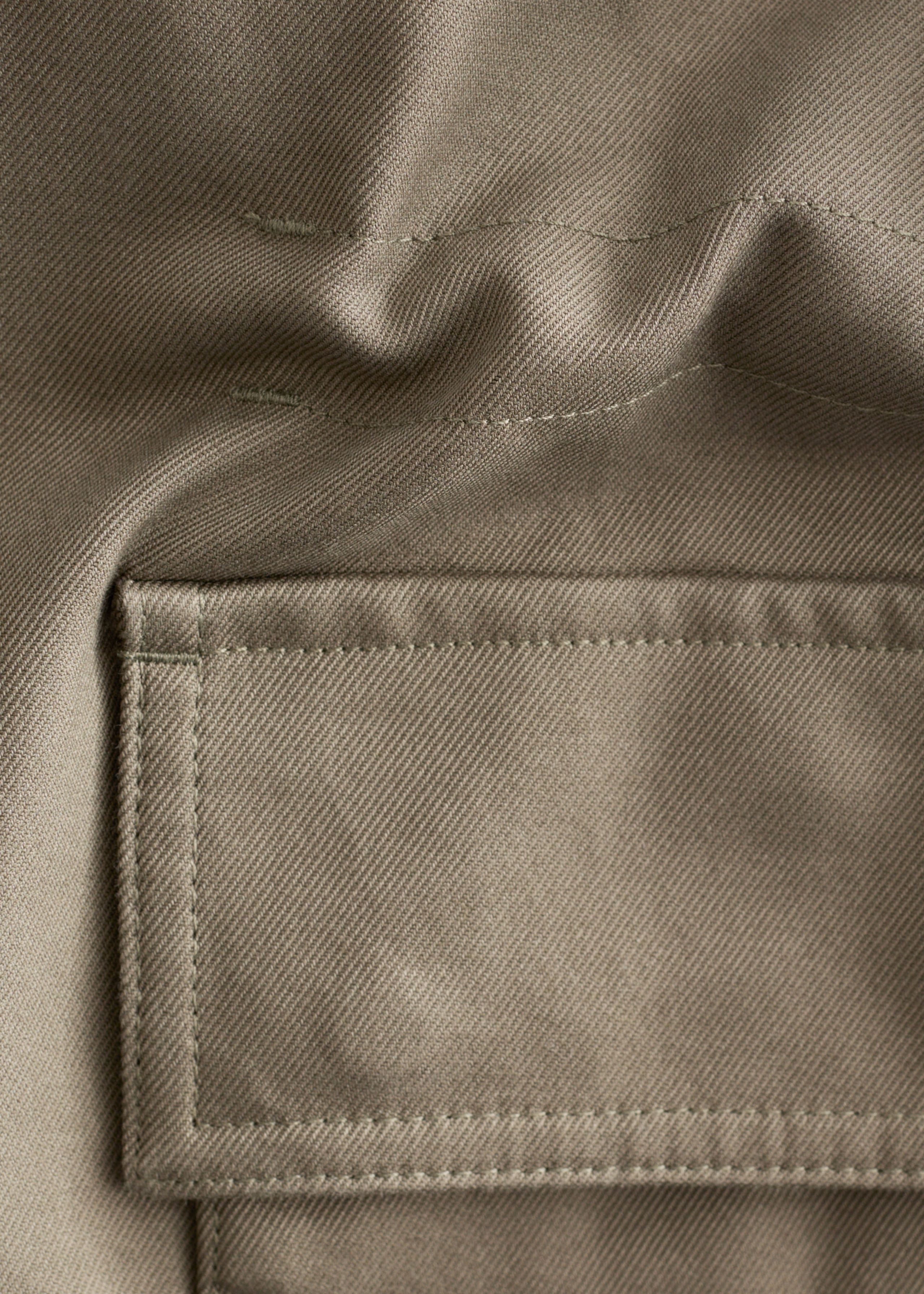 Image of Oversized Drawstring Utility Jacket