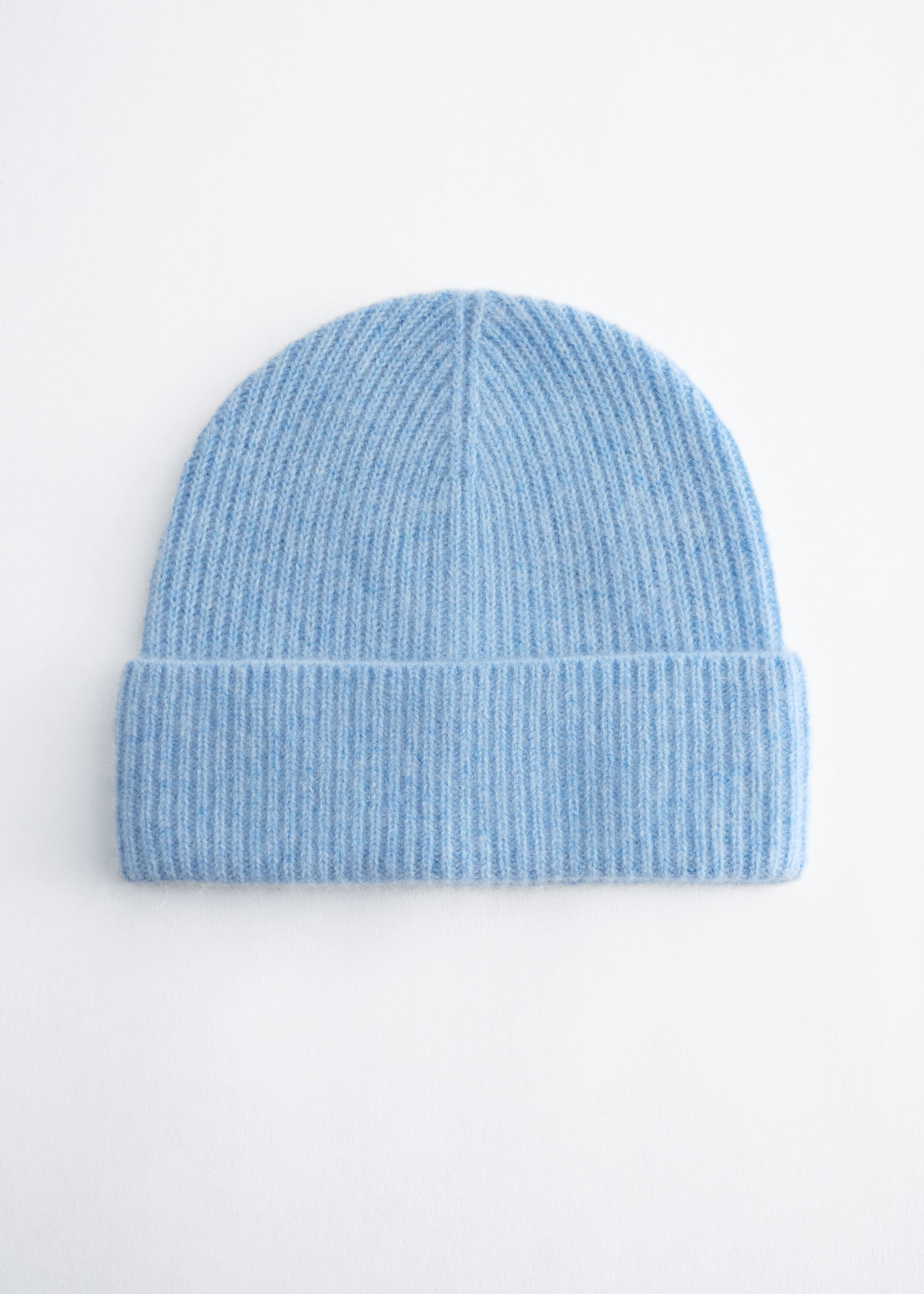 Cashmere Beanie - Light Blue - Still Life