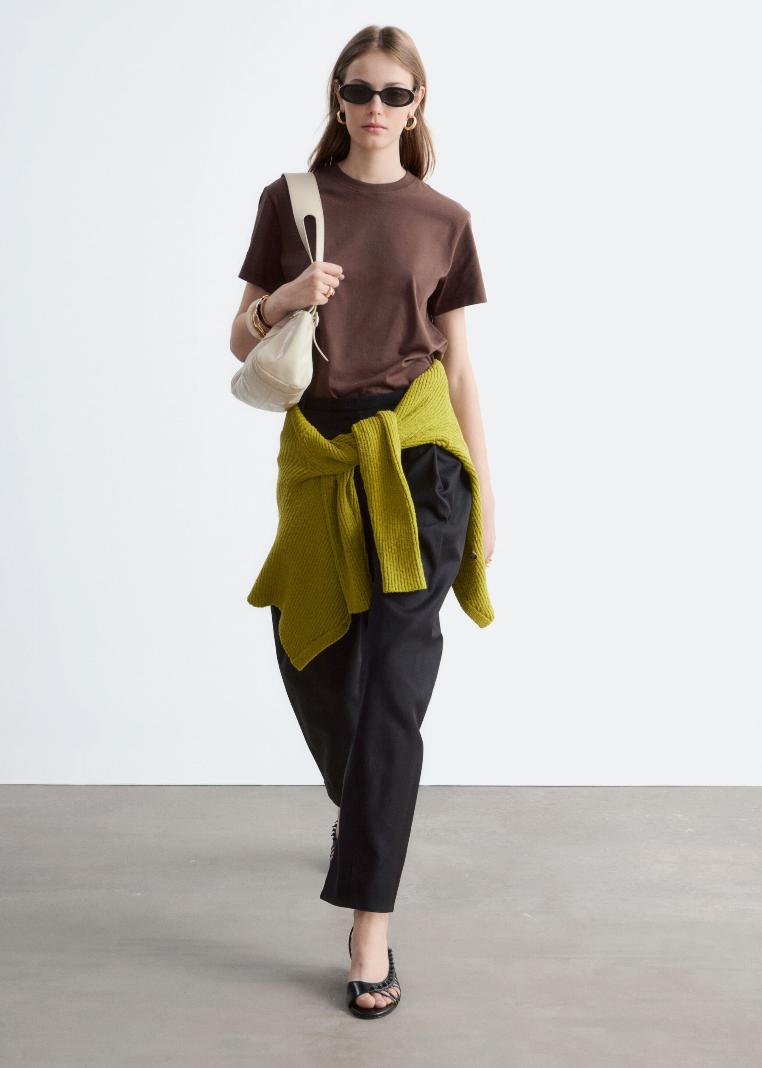 Image of Cotton Crew-Neck T-Shirt